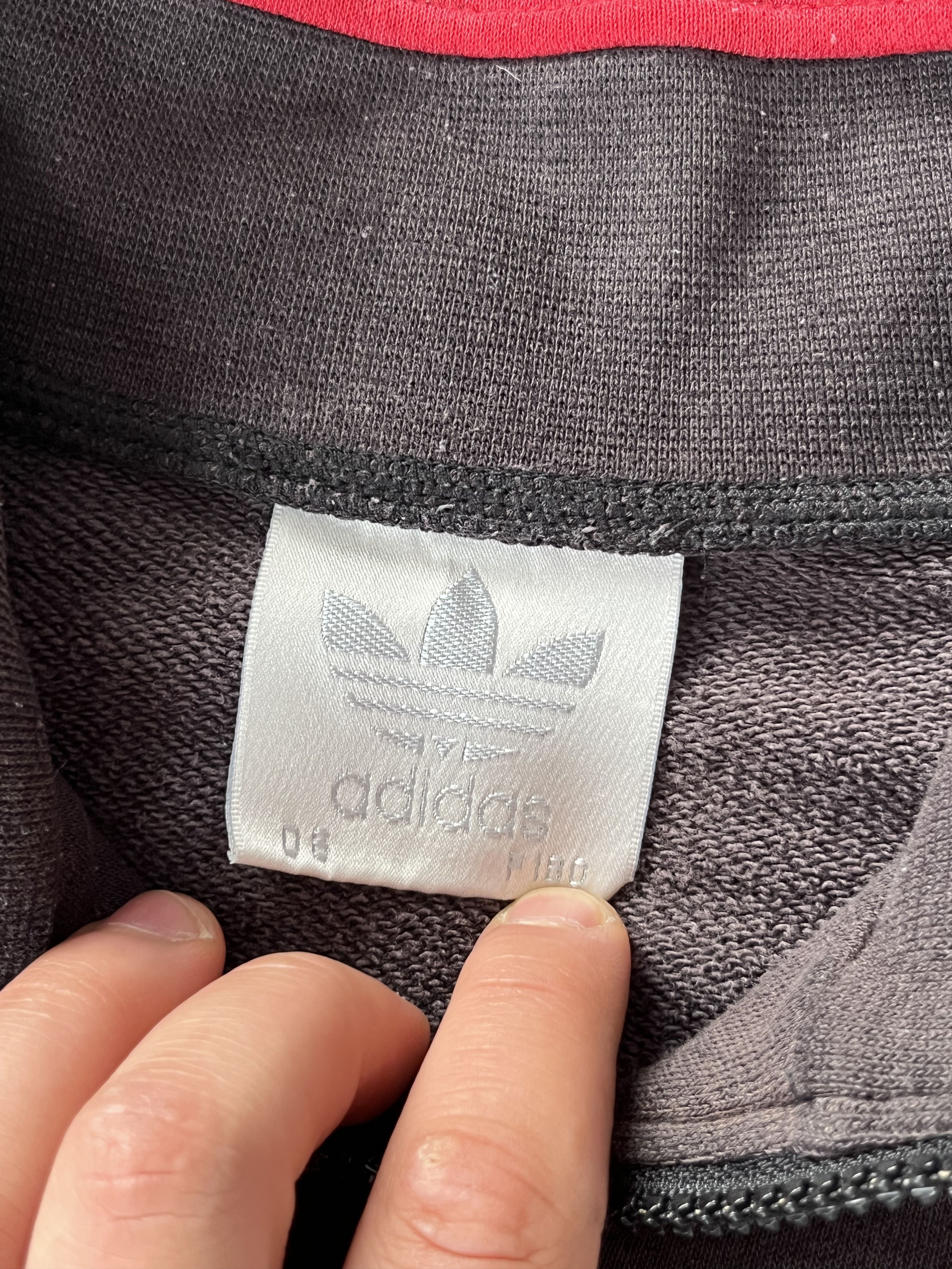 Adidas Vintage Adidas Nylon Insert BIG LOGO 1/3 Zip Streetwear Size US L / EU 52-54 / 3 - 8 Thumbnail