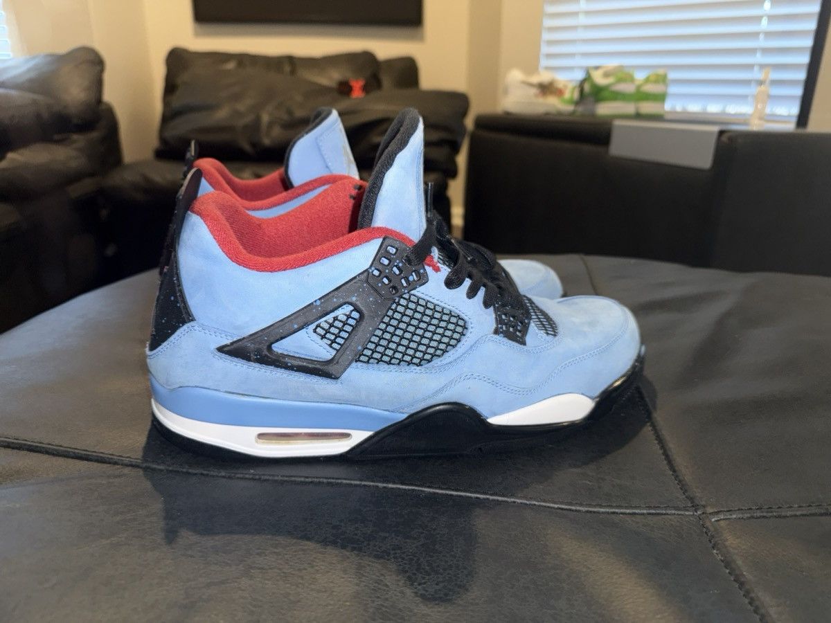 Nike *NO BOX* Travis Scott x Air Jordan 4 Cactus Jack Size 13 Size US 13 / EU 46 - 4 Thumbnail