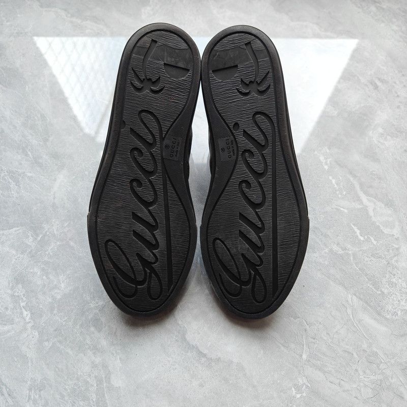 Gucci Double G High-Top Fashion Sneakers -