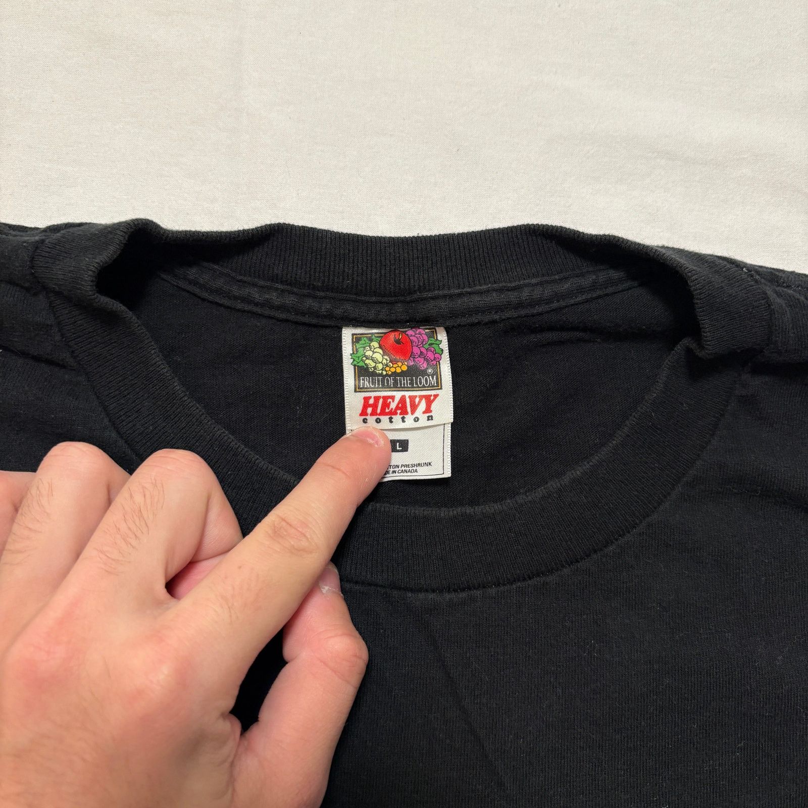 Fruit Of The Loom 2001 Base Moi Movie Promo Short Sleeve T-Shirt Black L Size US L / EU 52-54 / 3 - 3 Thumbnail