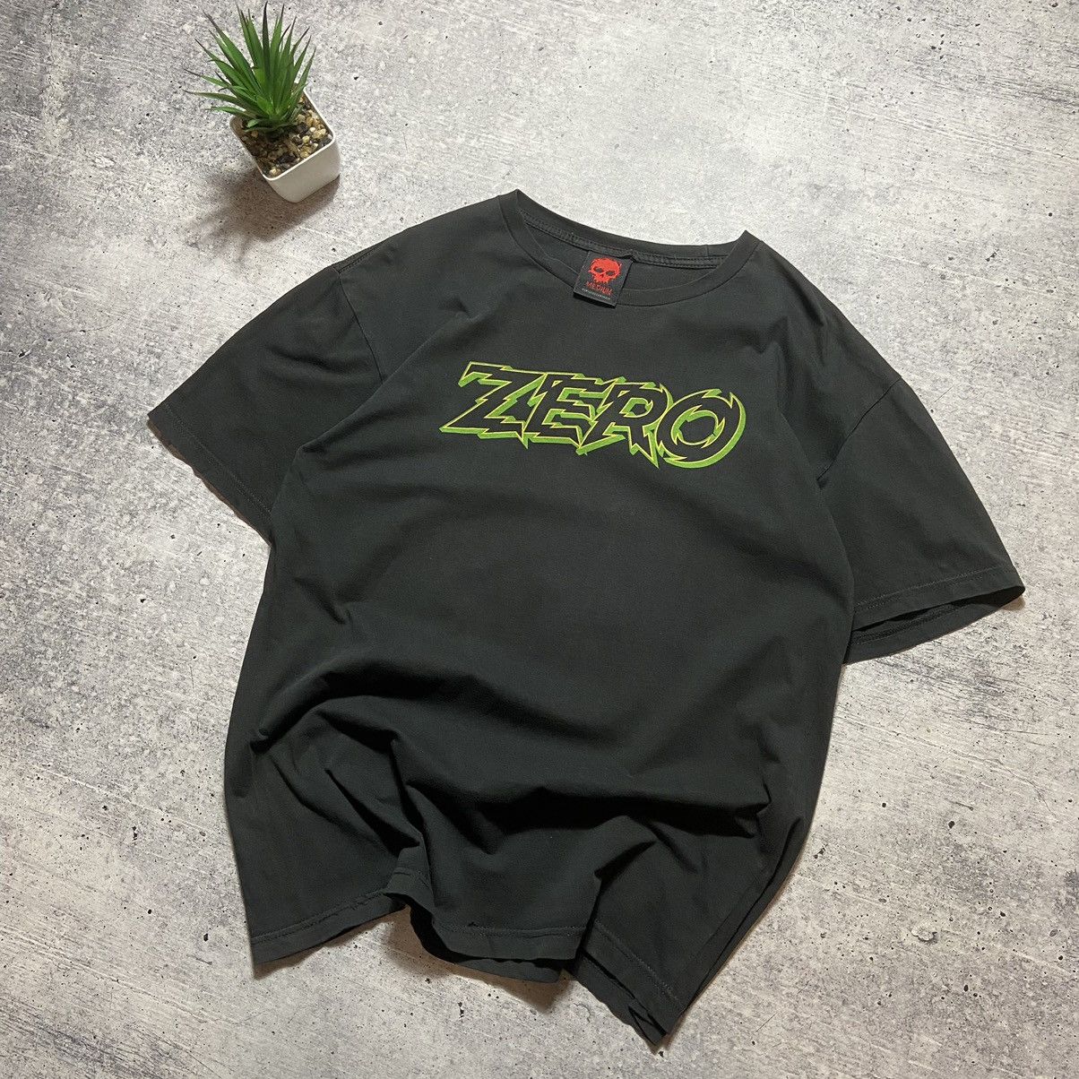 Hook-Ups × Shorty's Skateboards 📌 Vintage Zero Skateboards Big Logo Y2K T-Shirt Size US M / EU 48-50 / 2 - 1 Thumbnail