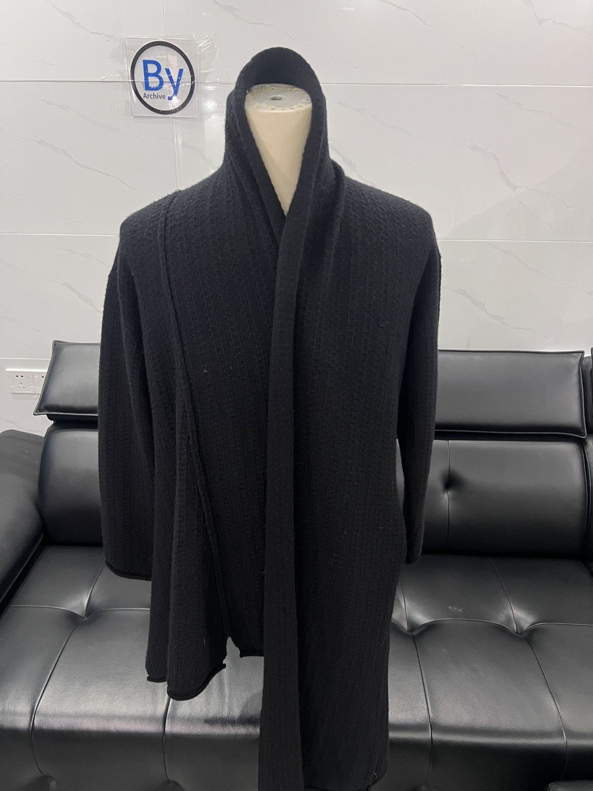 Yohji Yamamoto Yohji Yamamoto Asymmetric Hem Knit Sweater Size US M / EU 48-50 / 2 - 12 Thumbnail