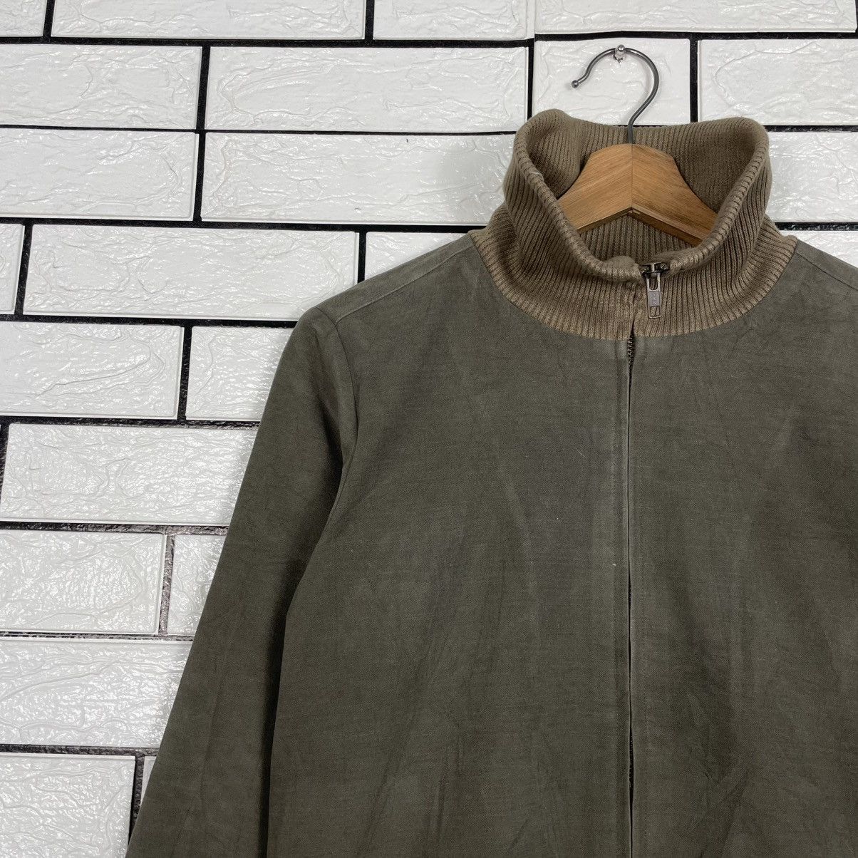 Japanese Brand Mizuiro Ind Bomber Jacket Size S / US 4 / IT 40 - 6 Thumbnail