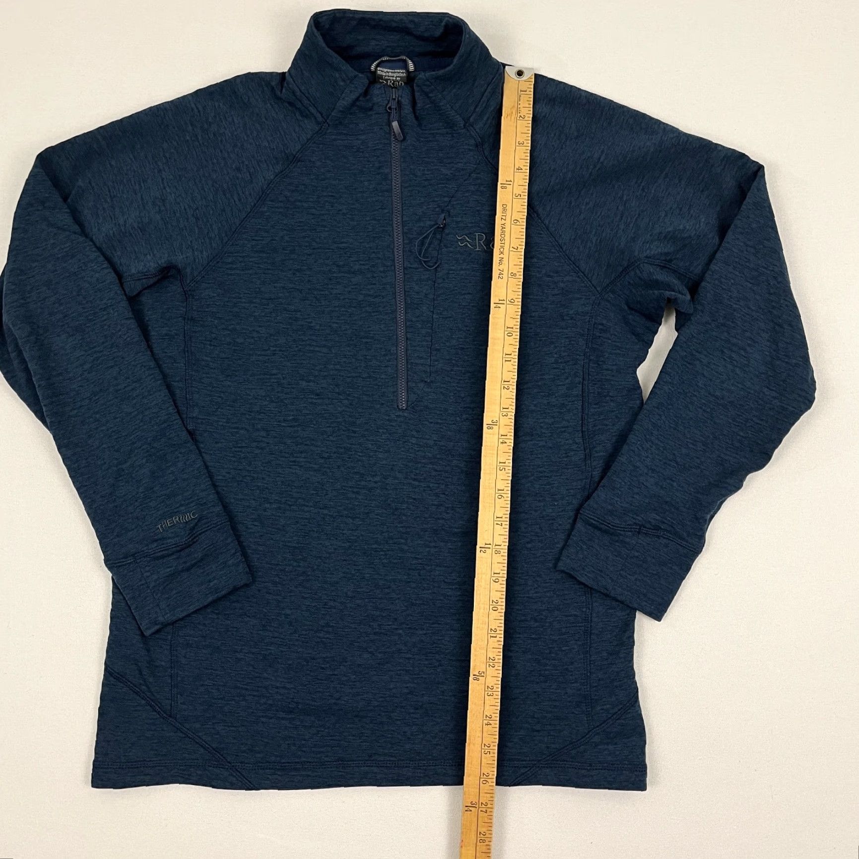 Rab RAB Nexus Pull On Pullover Women M Blue 1/2 Zip Thermic Fleece Base Layer Hiking Size M / US 6-8 / IT 42-44 - 5 Thumbnail