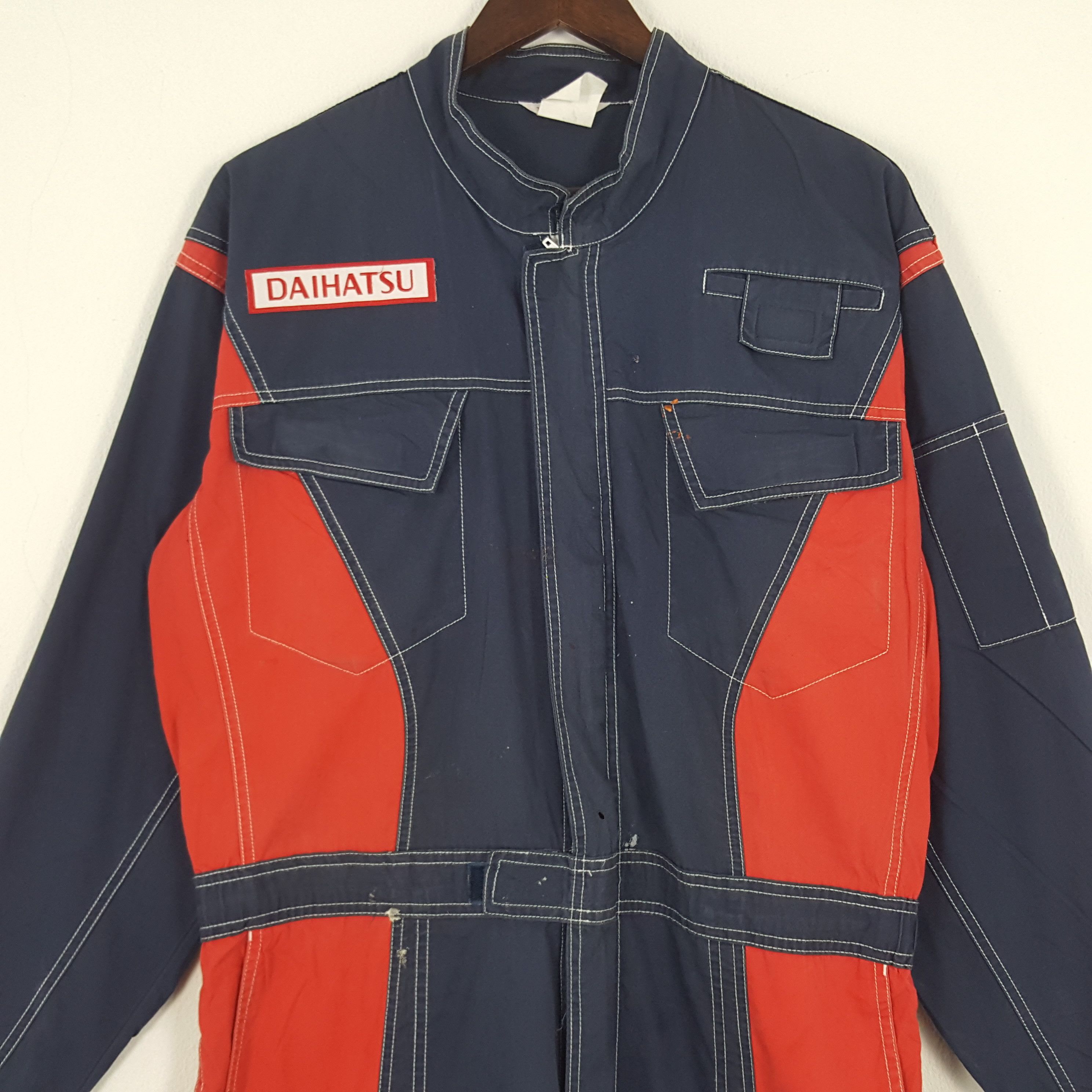 Vintage Vintage Daihatsu Worker Coverall Jumpsuit Jacket Size US L / EU 52-54 / 3 - 5 Thumbnail