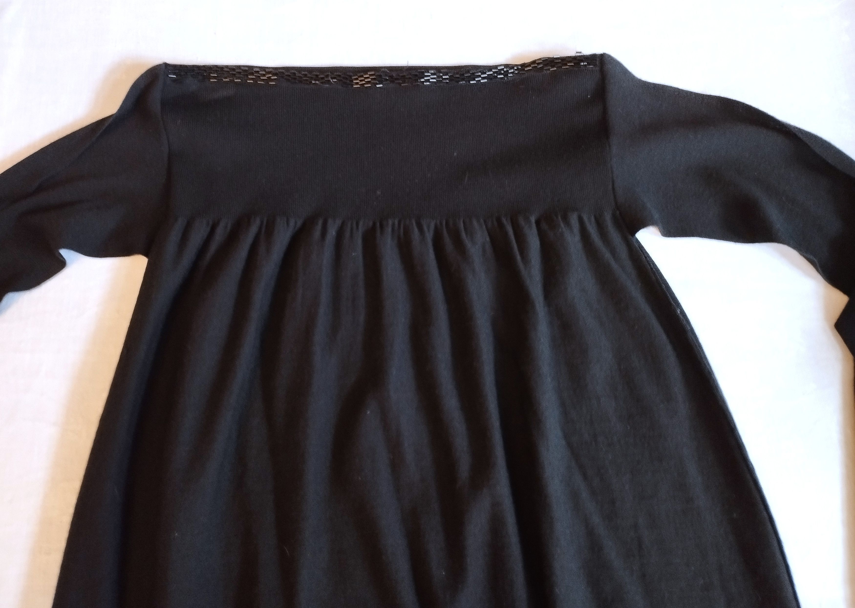 Sonia Rykiel Sonia Rykiel Robe Bustier Jupe Coton Soie Cachemire TS Size S / US 4 / IT 40 - 4 Thumbnail