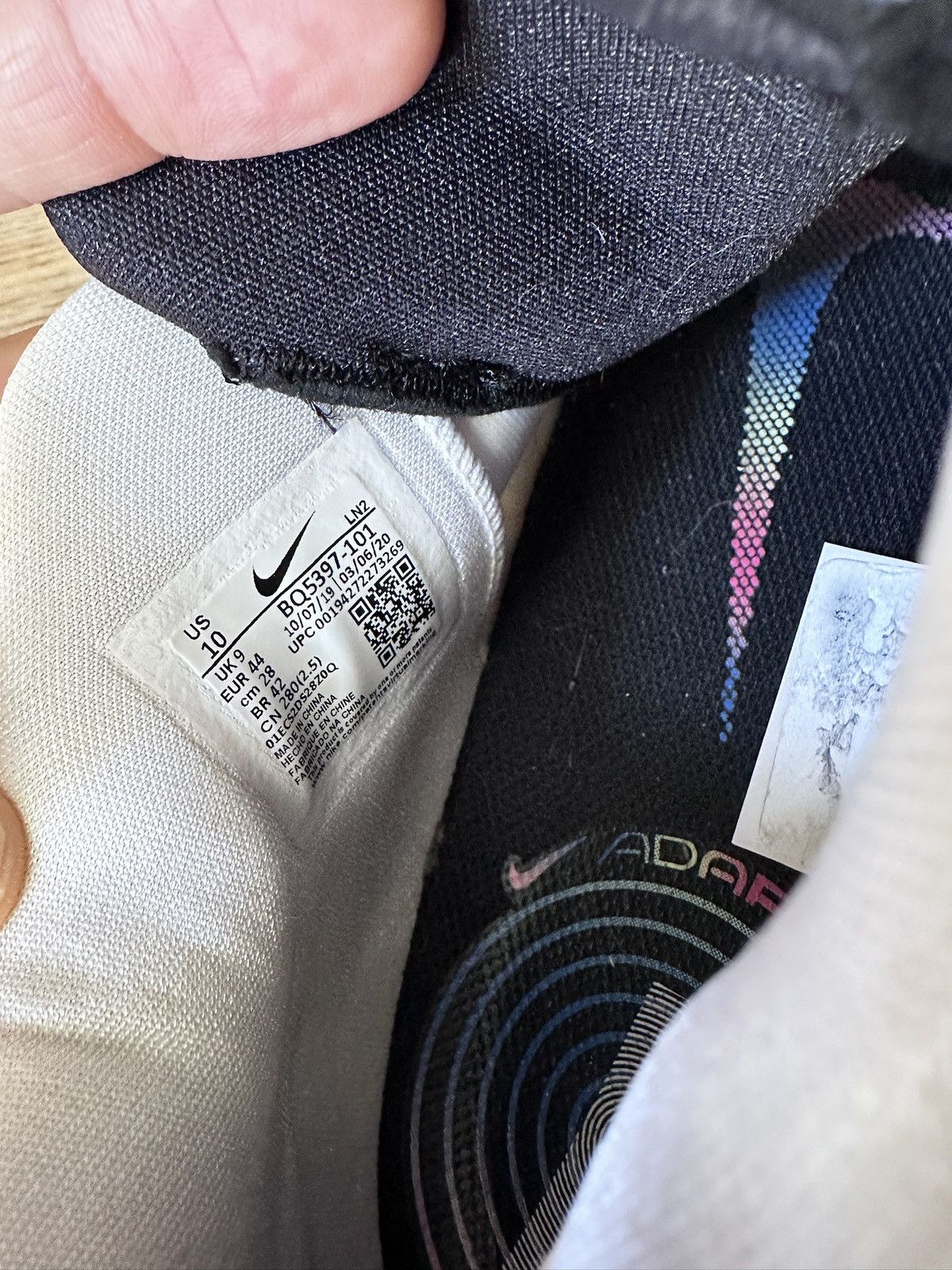Nike Nike Adapt BB 2.0 White Cement Size US 10 / EU 43 - 7 Thumbnail