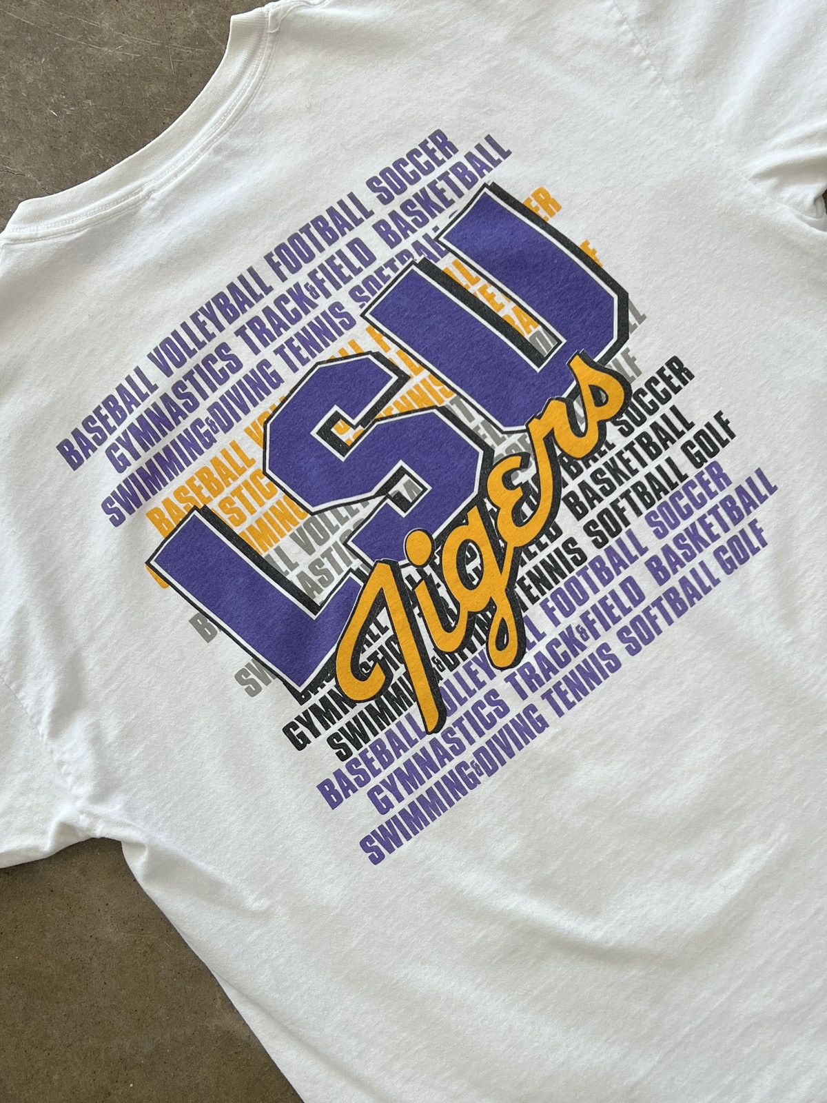 NCAA × Vintage Vintage LSU Life Skills Champ Tee XL Size US XL / EU 56 / 4 - 1 Thumbnail