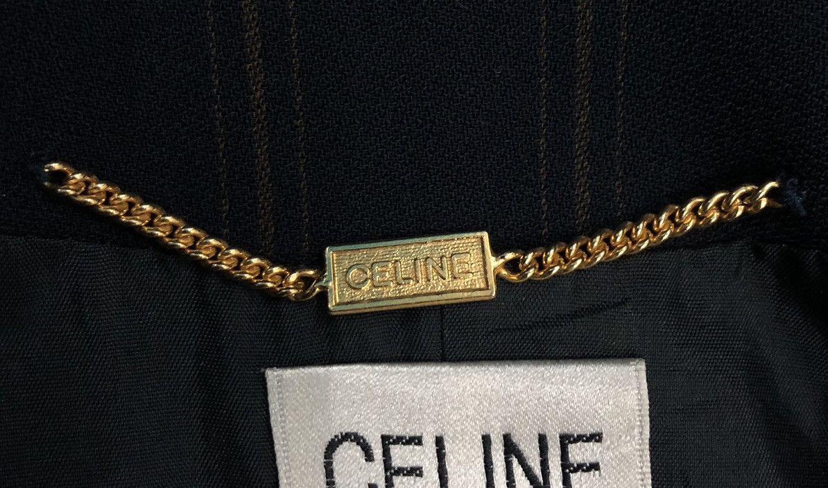 Celine CELINE Paris Vintage Wool Blazer - Made in France - Size 40 Size M / US 6-8 / IT 42-44 - 16 Thumbnail