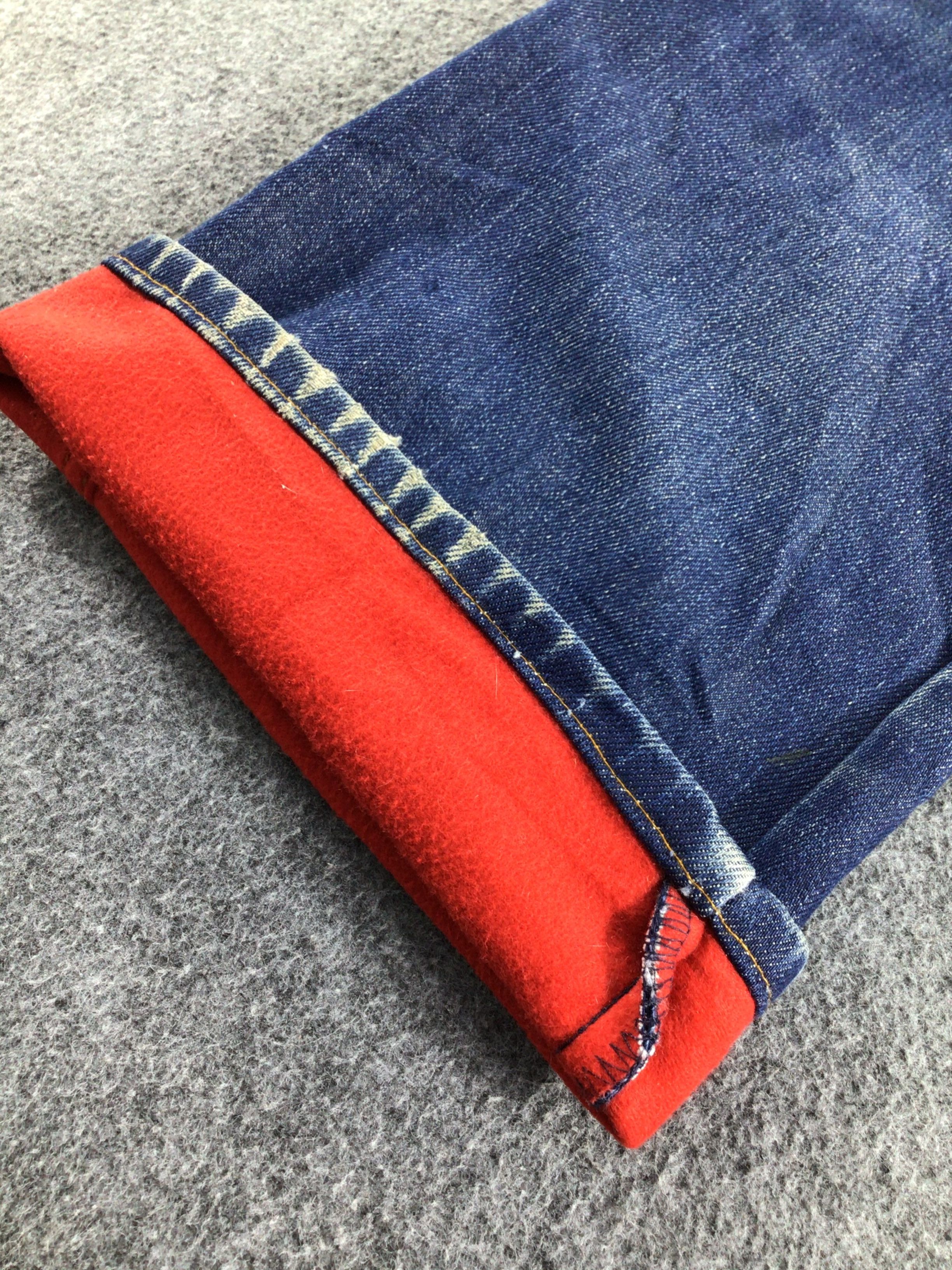 Levi's Vintage 80s Levis Orange Tab Jeans Blue Medium Wash-J381 Size US 30 / EU 46 - 6 Thumbnail
