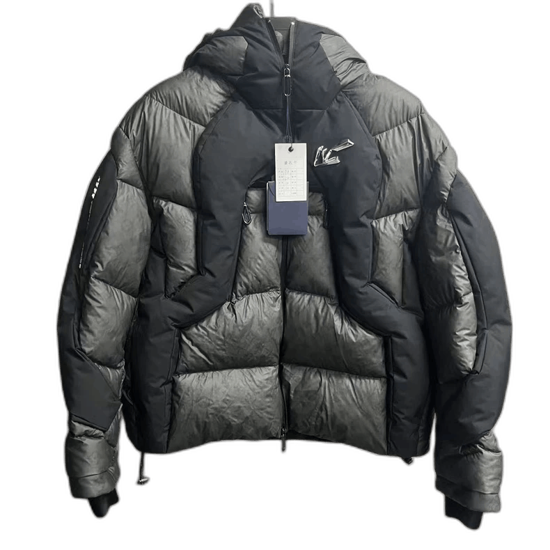 Louis Vuitton Louis Vuitton Gray Hooded Puffer Jacket Size US M / EU 48-50 / 2 - 1 Thumbnail