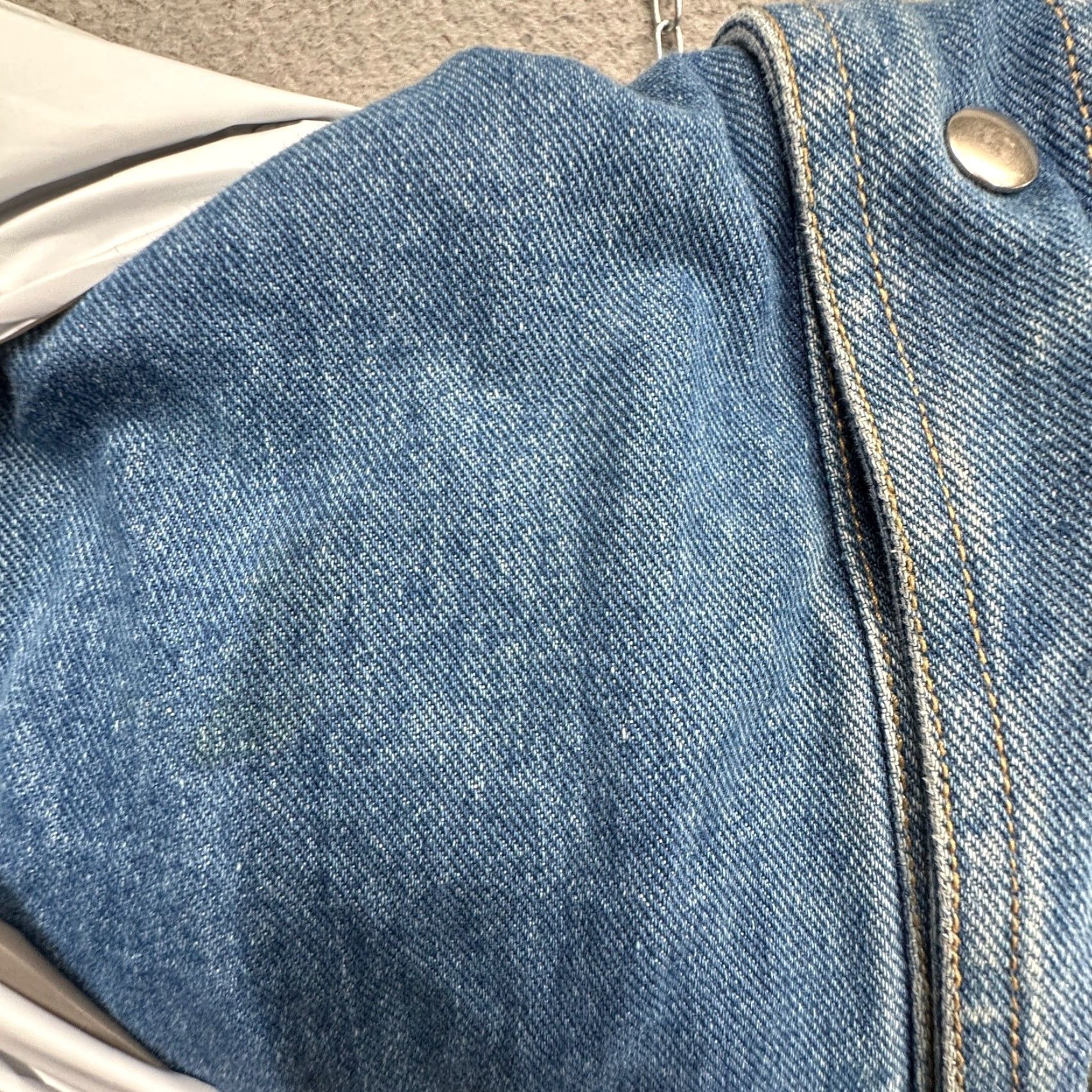 Vintage VINTAGE Current Seen Denim Floral Lined Zip Bomber Flight Jacket Womens 18W Plus 2X Blue Jacket Womens 18W Plus Flaws Size XXL / US 16-18 / IT 52-54 - 4 Thumbnail