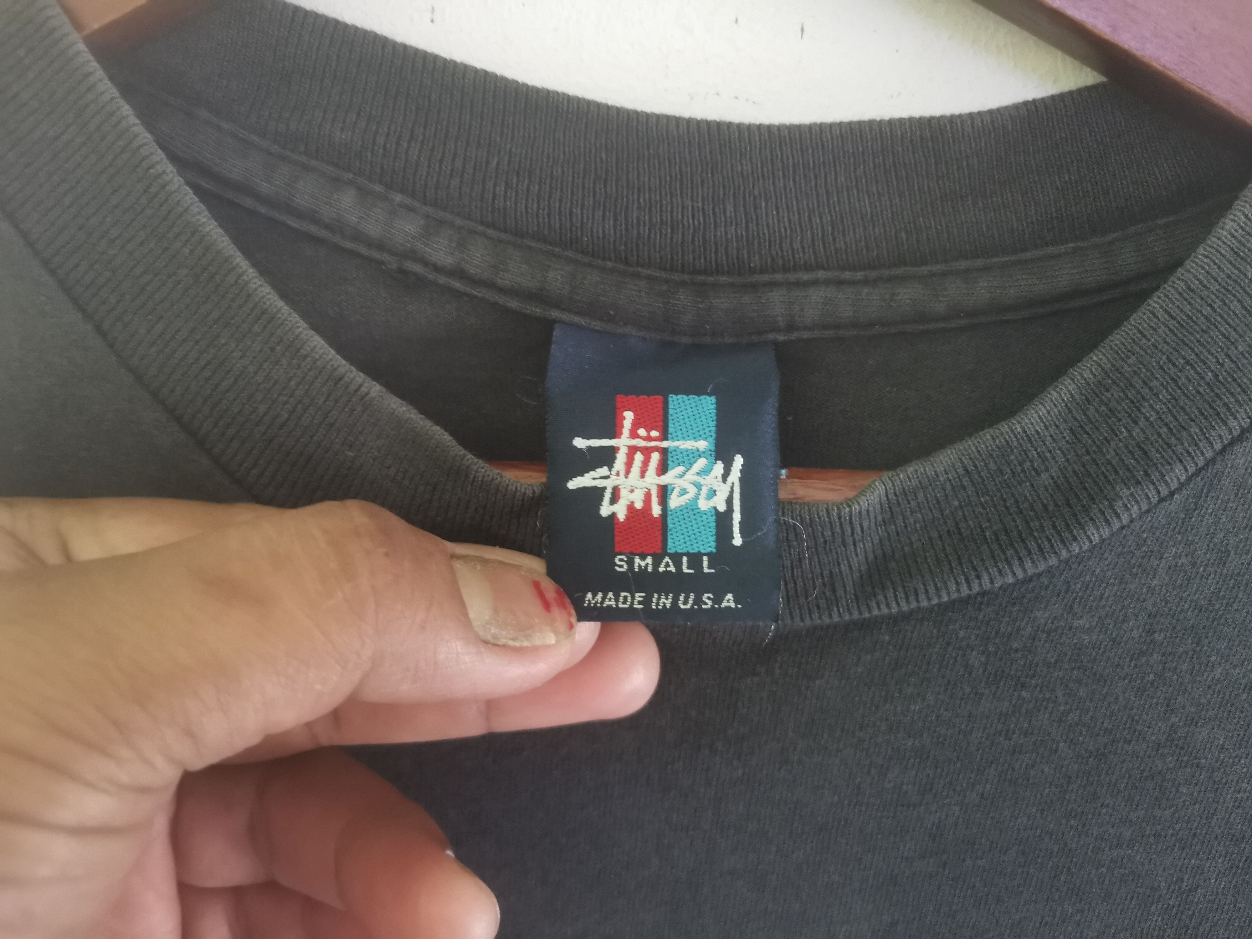 Stussy × Vintage Rare vintage Stussy made in USA t-shirt Size US S / EU 44-46 / 1 - 4 Thumbnail