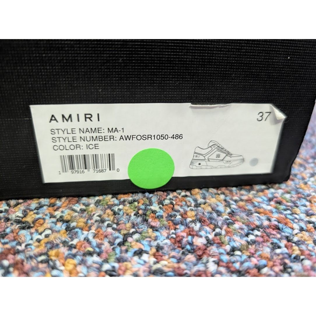 Amiri o1rshd1 MA-1 Sneakers in Ice Blue Size US 7 / IT 37 - 23 Thumbnail