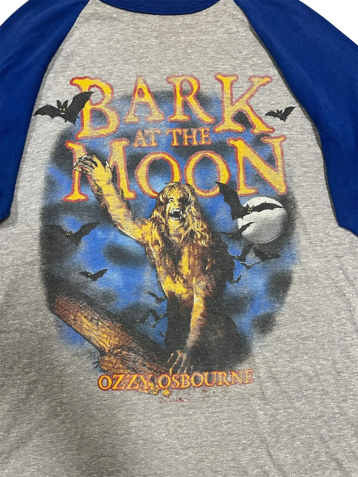 Band Tees Vintage ozzy osbourne bark at the moon Size US L / EU 52-54 / 3 - 4 Thumbnail