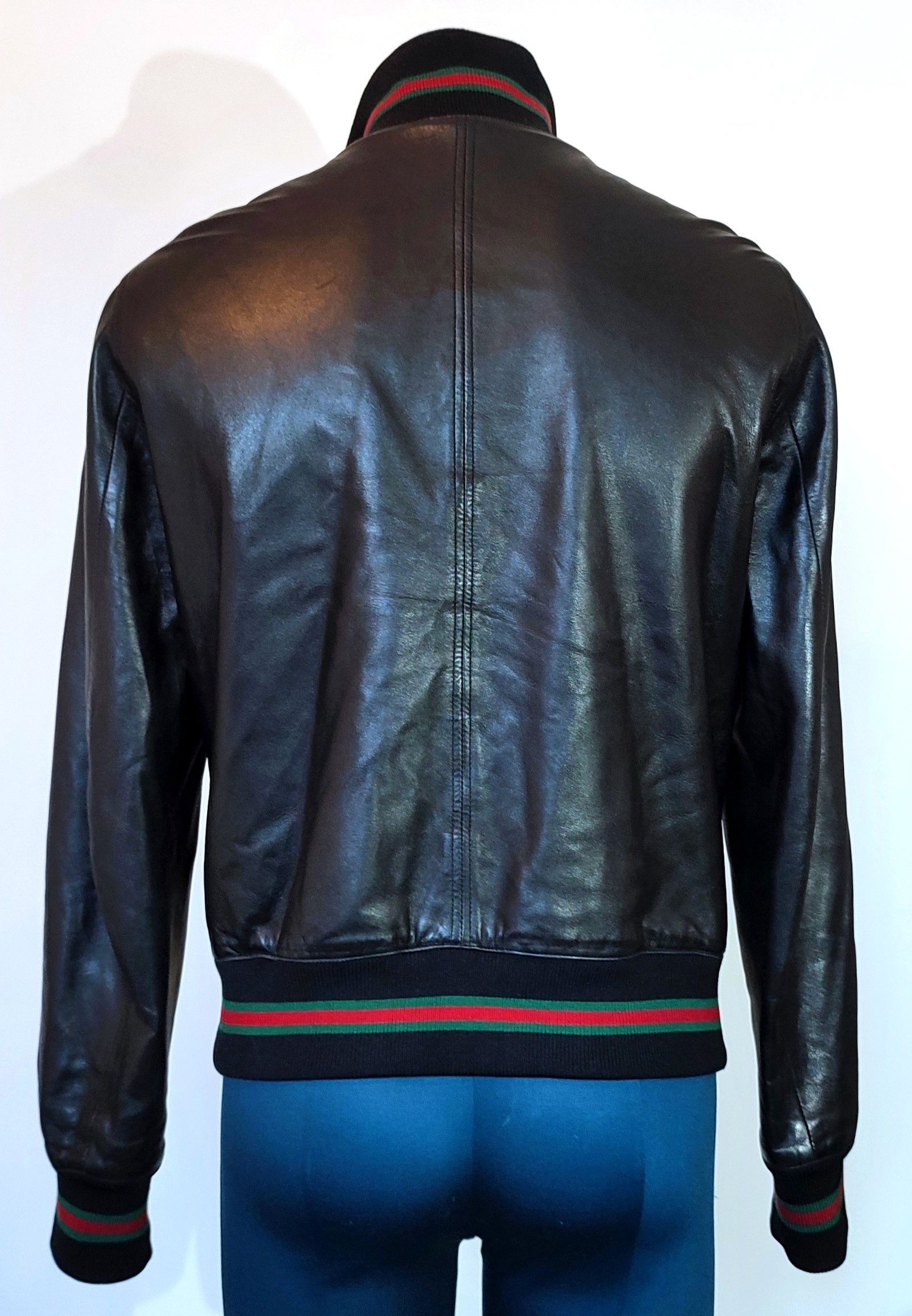 Gucci Bomber Cuir Gucci comme Neuf Size US L / EU 52-54 / 3 - 9 Thumbnail