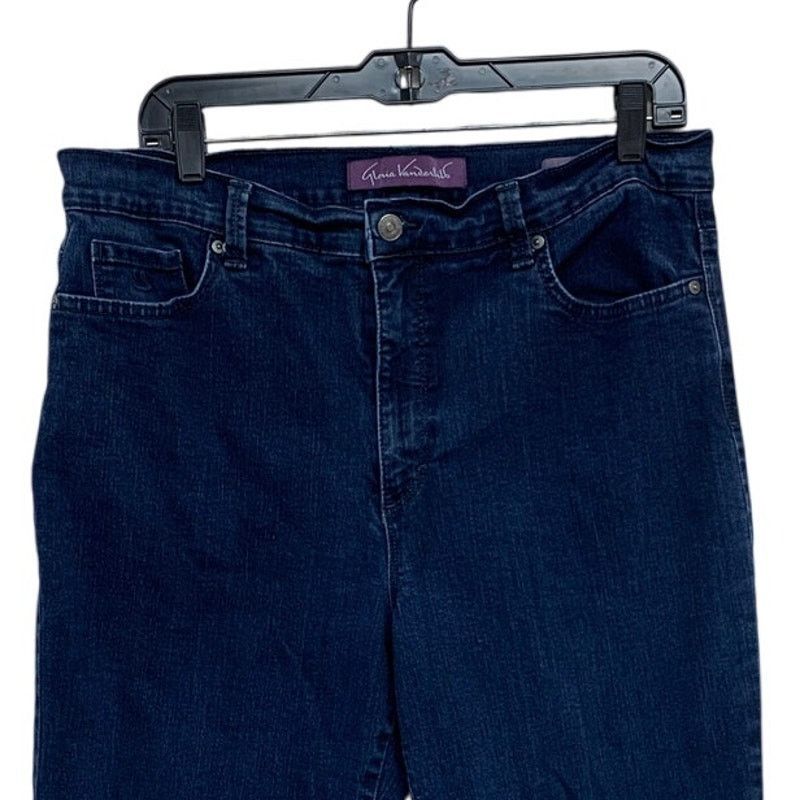 Gloria Vanderbilt Gloria Vanderbilt Womens Size 16 Cotton Denim Blue Jeans Size 38" / US 16 / IT 52 - 2 Thumbnail