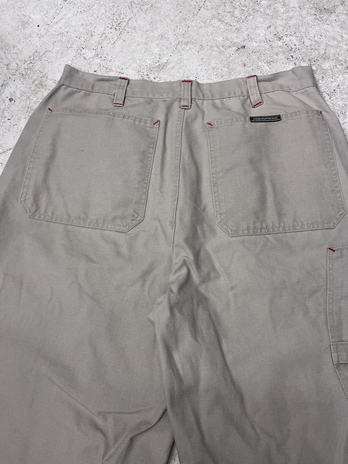 Ocean Pacific Y2k beige baggy ocean pacific khakis Size US 36 / EU 52 - 1 Thumbnail