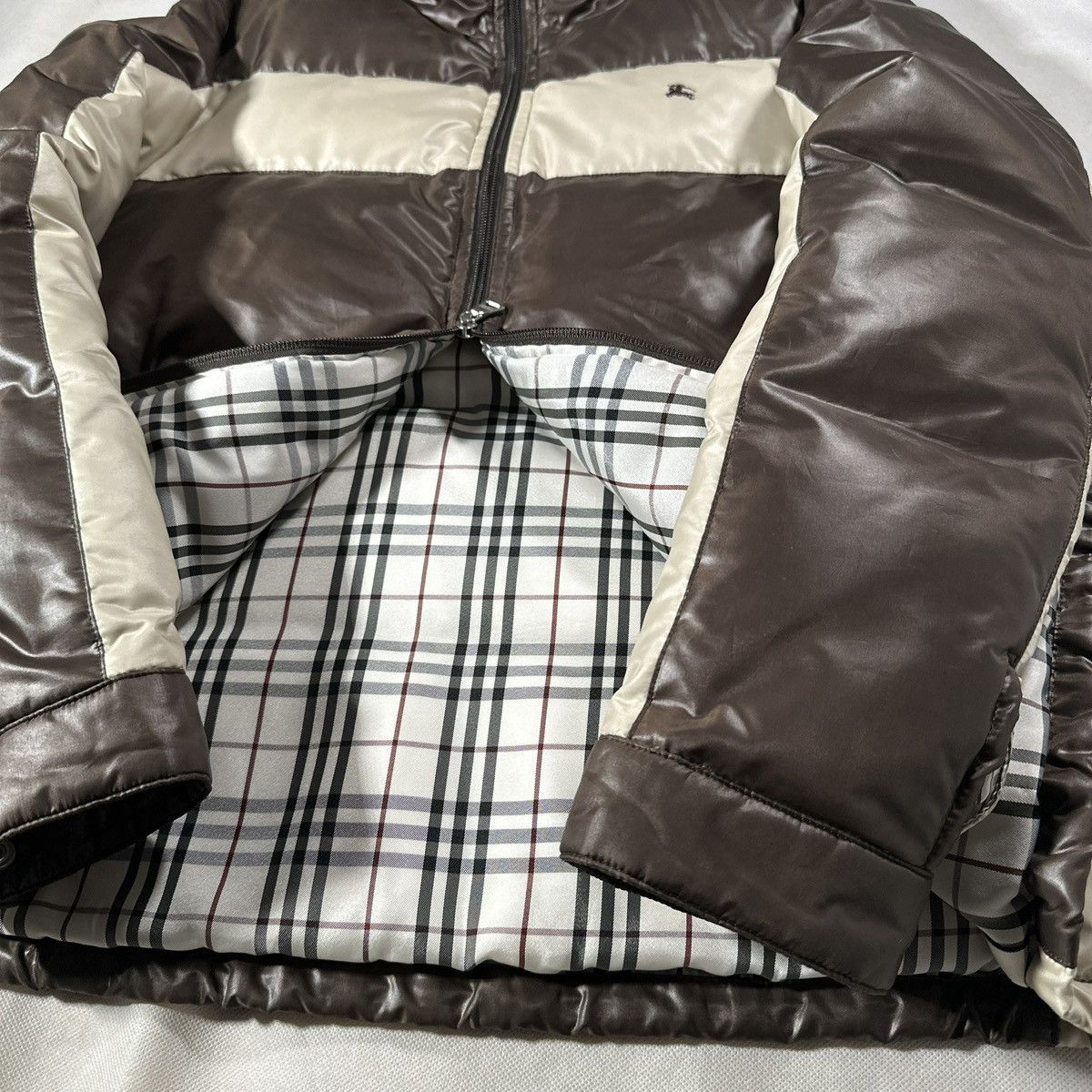 Burberry 00’s Burberry Black Label Down Puffer Jacket Size US M / EU 48-50 / 2 - 6 Thumbnail