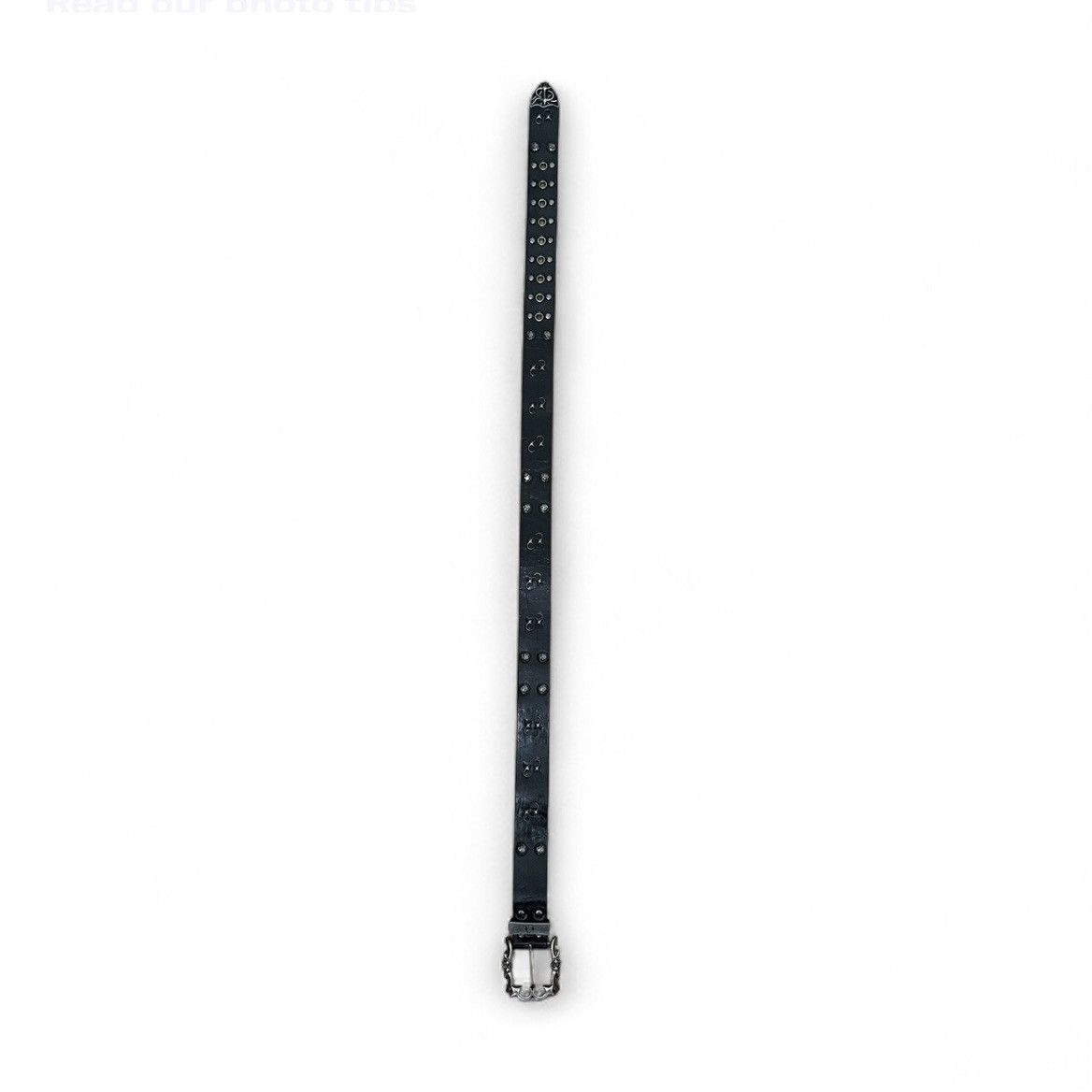 Other Fashion Luxury Goth Sword Design Retro Belt Jeans Denim Size ONE SIZE - 4 Thumbnail