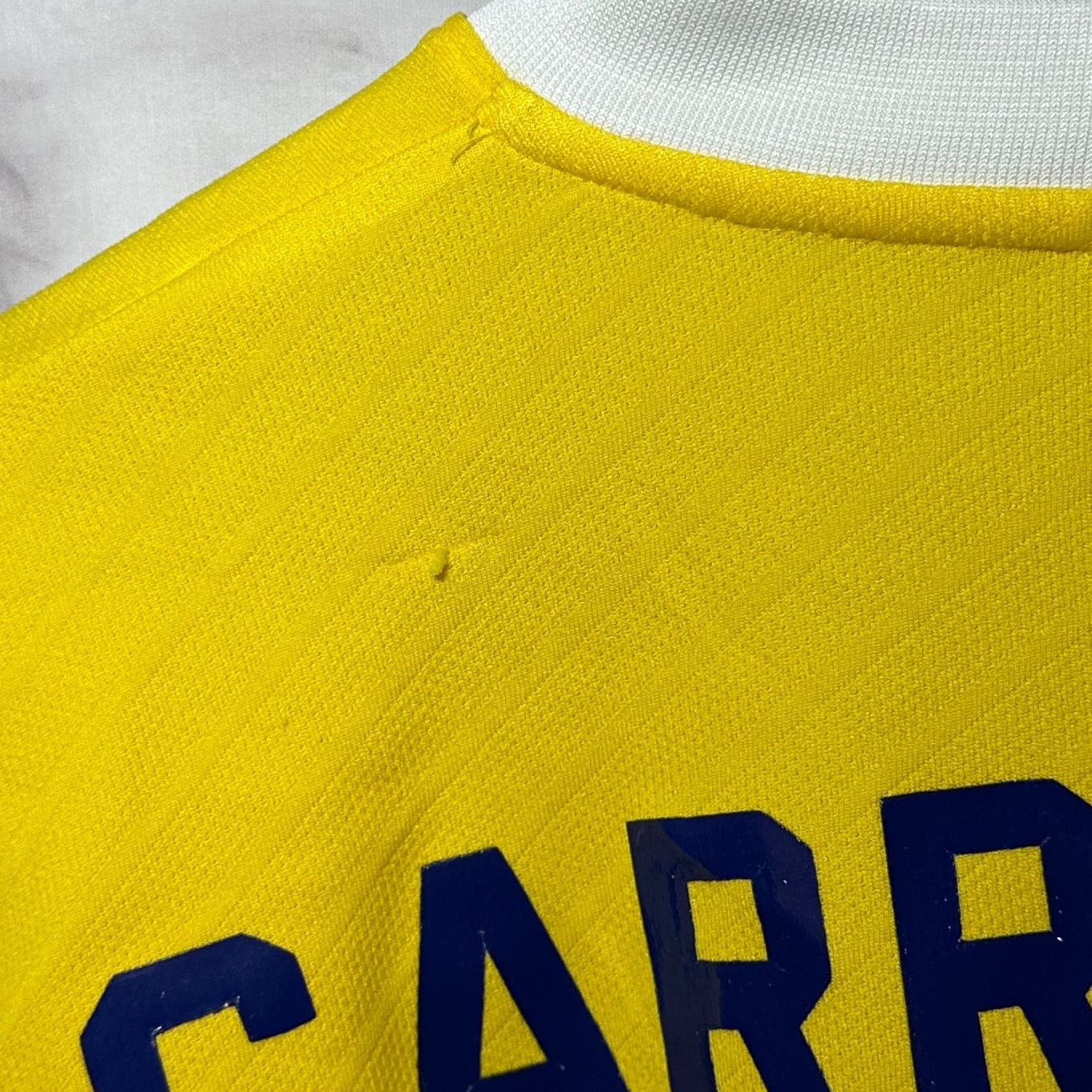 Puma Vintage Yellow Soccer Jersey Size US M / EU 48-50 / 2 - 6 Thumbnail