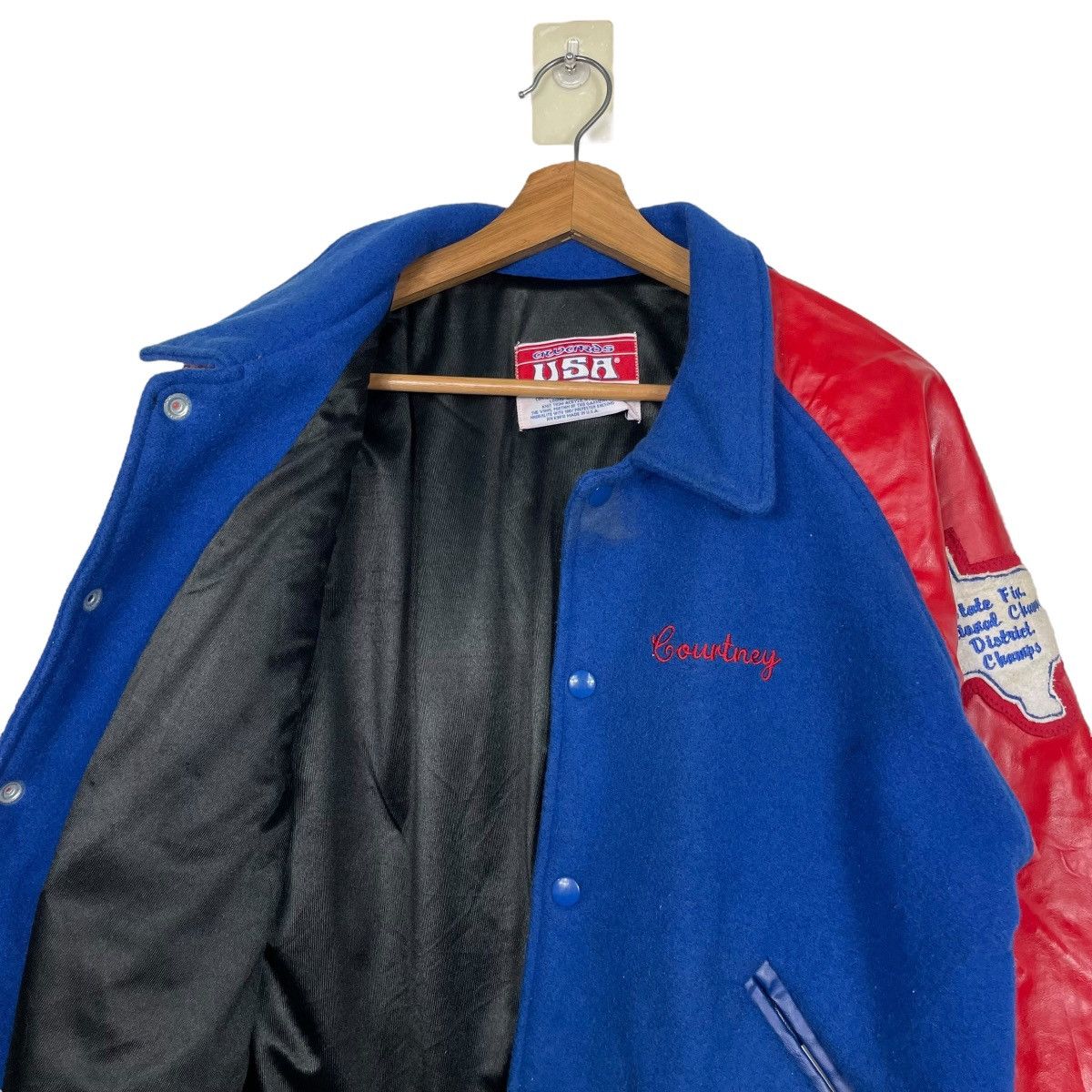 Other Vintage Awards USA Mall District Champion Varsity Jacket Size US M / EU 48-50 / 2 - 10 Thumbnail