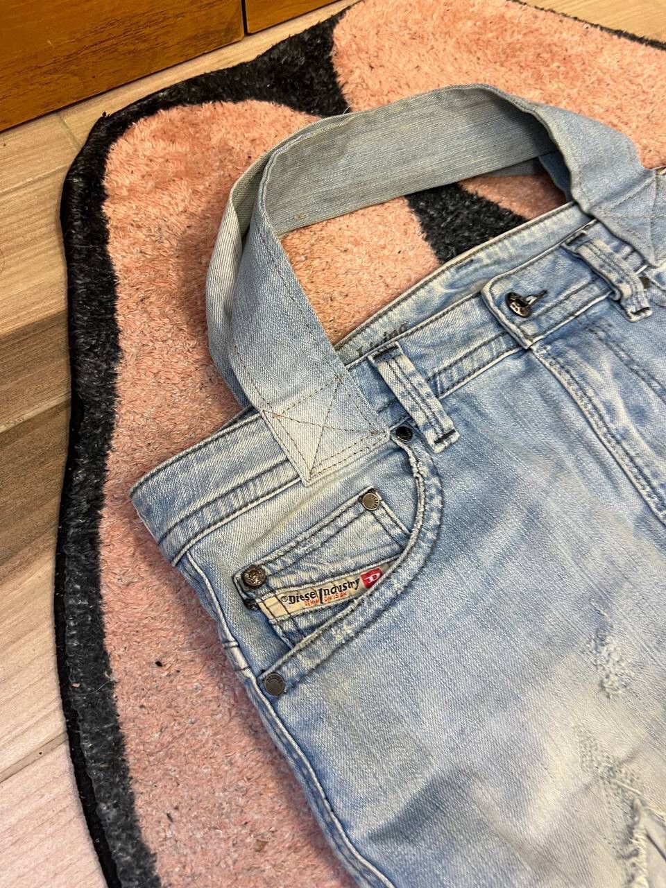 Diesel Vintage Diesel Cargo Distressed y2k denim bag Size ONE SIZE - 2 Thumbnail