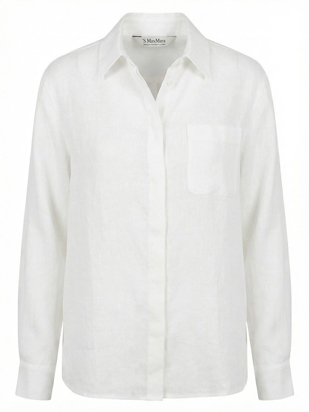 Max Mara Linen Shirt Size M / US 6-8 / IT 42-44 - 1 Thumbnail