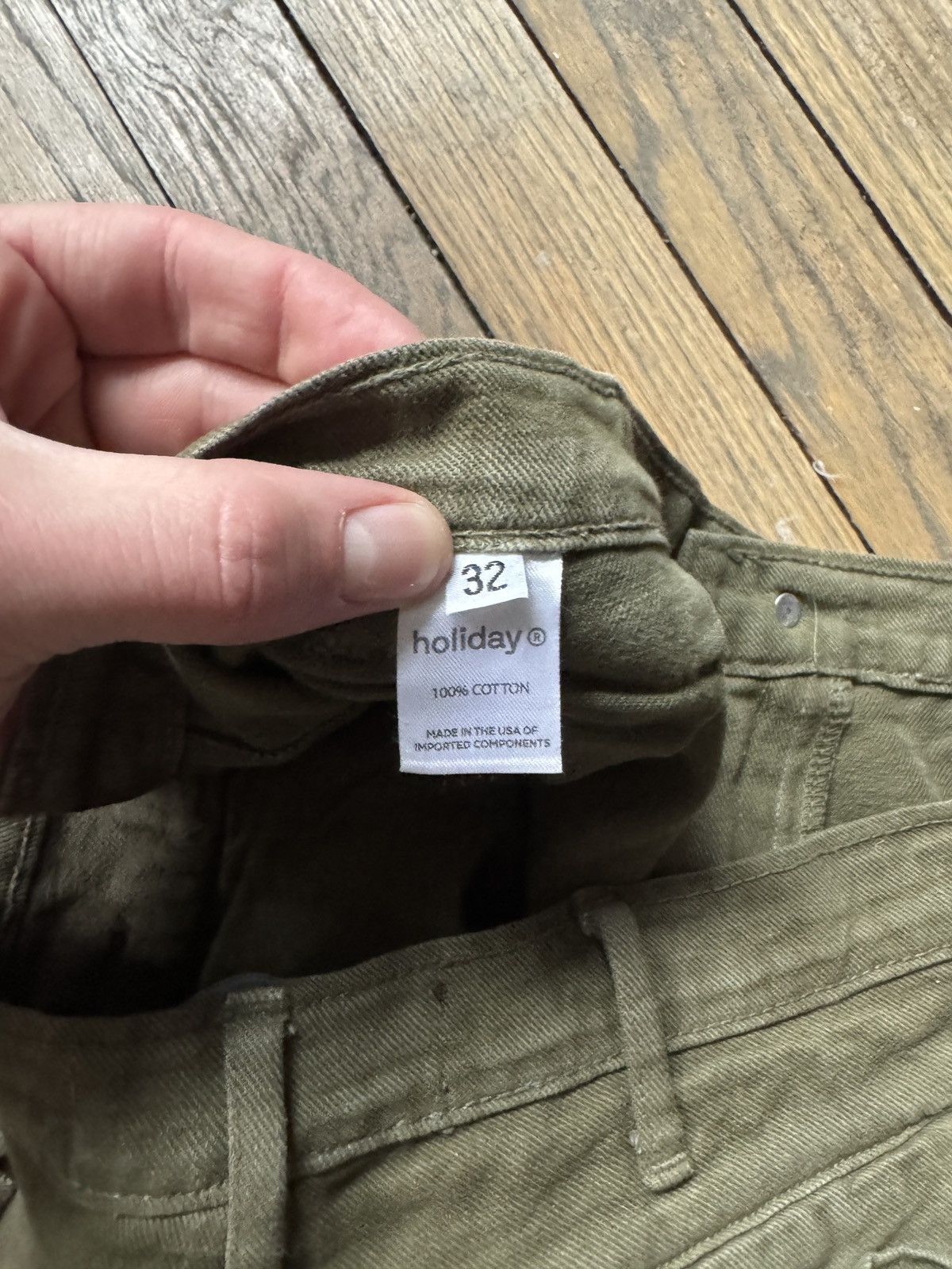 Holiday Brand HOLIDAY BRAND CARGO PANTS Size US 32 / EU 48 - 4 Thumbnail