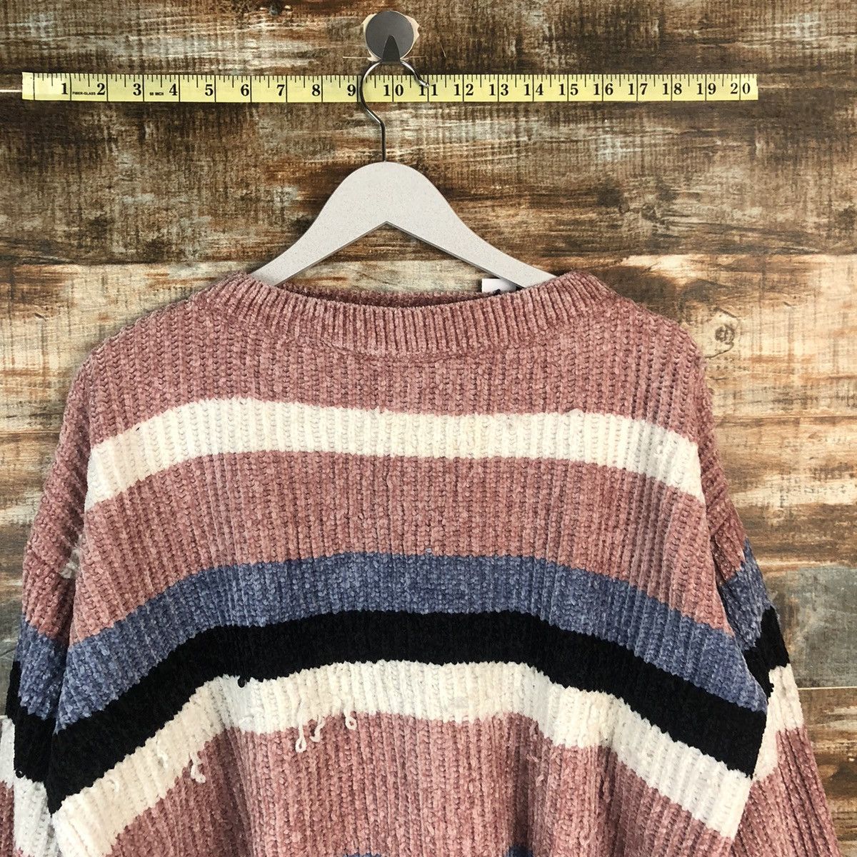 Vintage Spiga Stripe Pink stripe Knitwear #A1987 Size M / US 6-8 / IT 42-44 - 5 Thumbnail