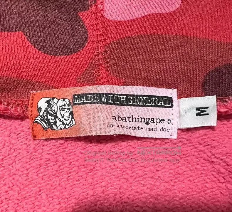 Bape BAPE Red Camo Hoodie Size M. Size US L / EU 52-54 / 3 - 4 Thumbnail