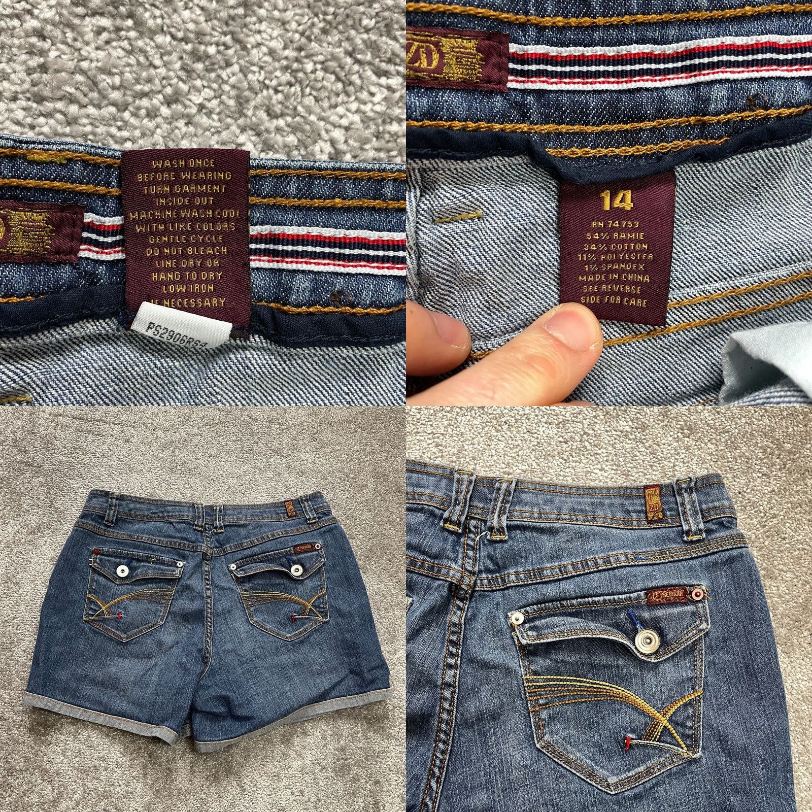 Vintage VINTAGE? No. (But exclude) Size 24" / US 00 / IT 34 - 8 Thumbnail