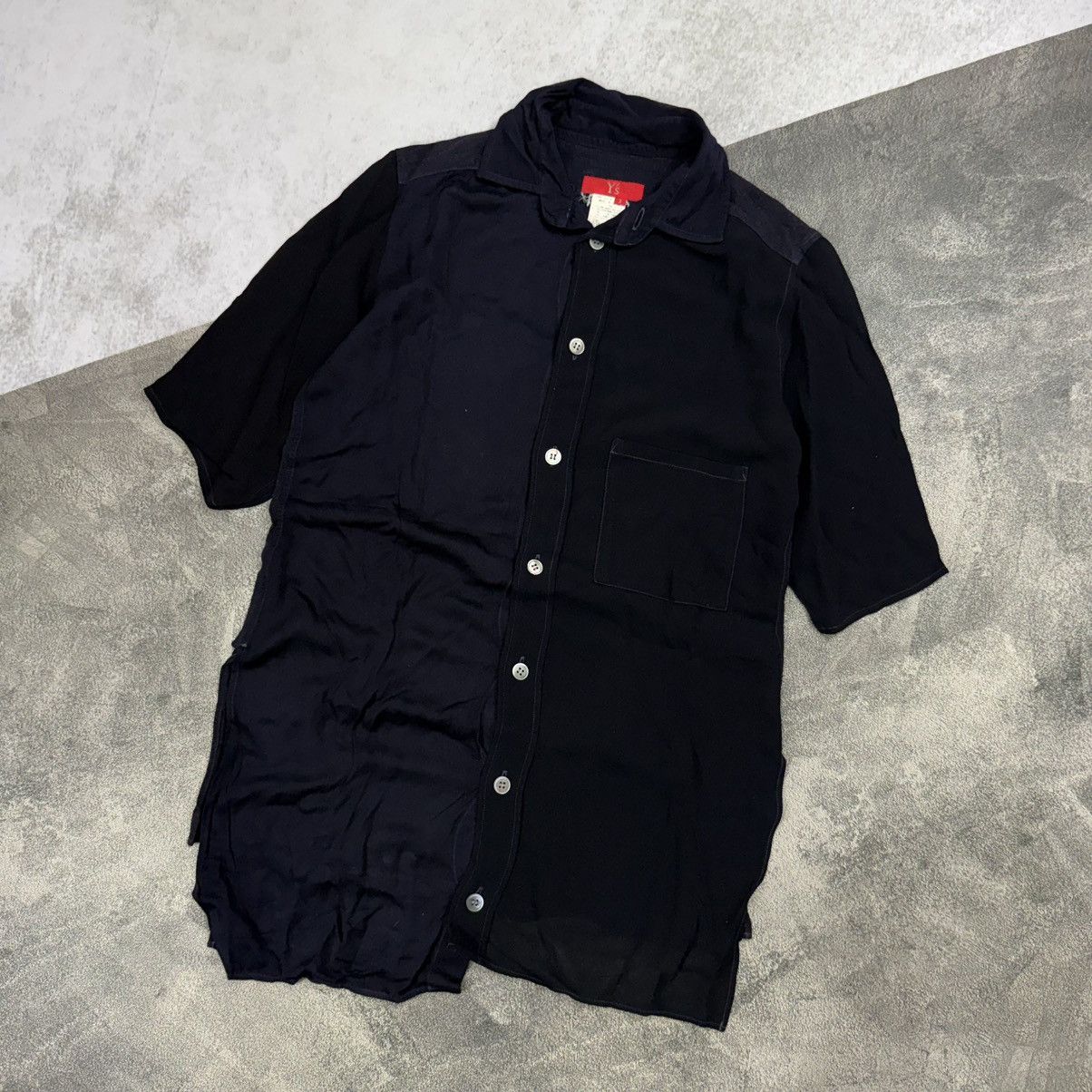 Yohji Yamamoto Y's Yohji Yamamoto buttonshirt fit rayon and linen Size XS / US 0-2 / IT 36-38 - 6 Thumbnail