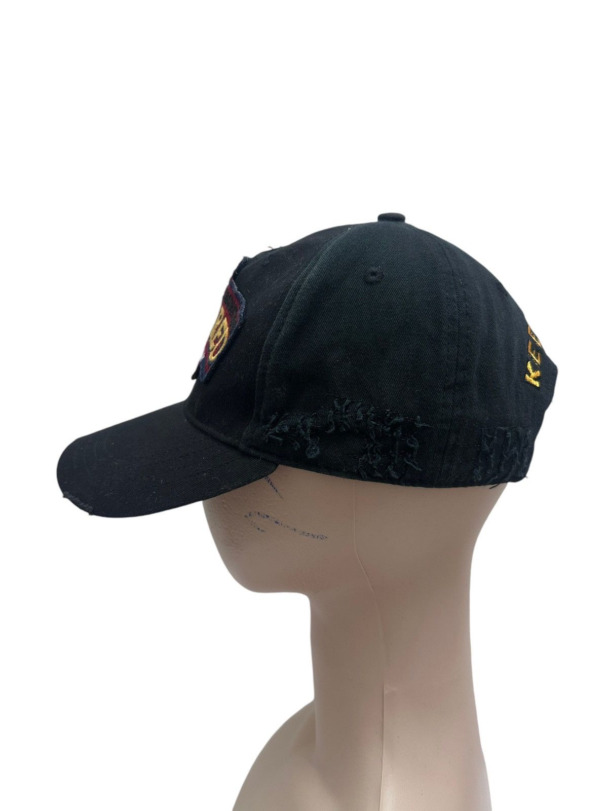 Dsquared2 × Vintage RARE ‼️ Dsqured Brothers Ripped Truckers Cap Size ONE SIZE - 3 Thumbnail