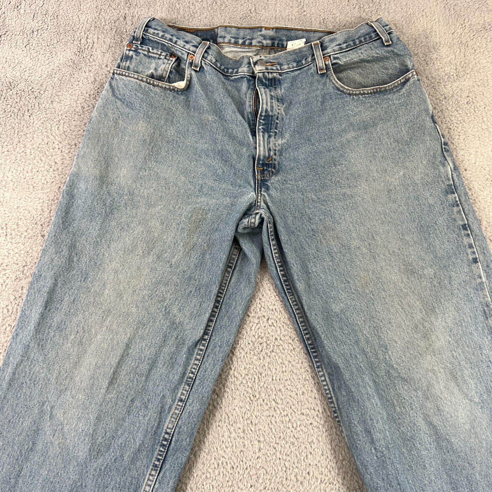 Levi's VINTAGE Levi's Jeans Men 38x34 Baggy Fit Denim USA 90s Size US 38 / EU 54 - 4 Thumbnail