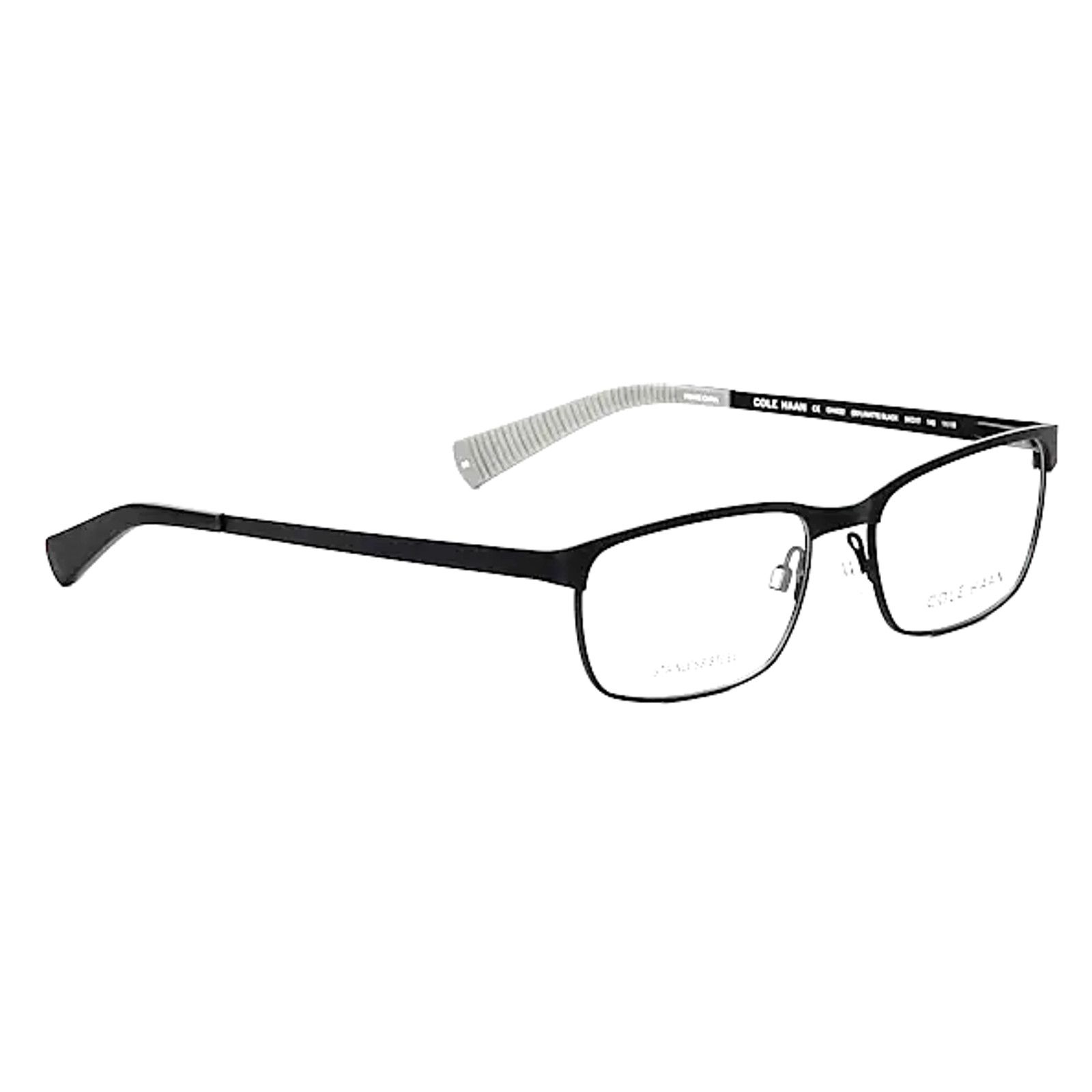 Cole Haan COLE HAAN CH4042 MATTE BLACK CRYSTAL EYEGLASSES FRAMES 54-17 Size ONE SIZE - 2 Thumbnail
