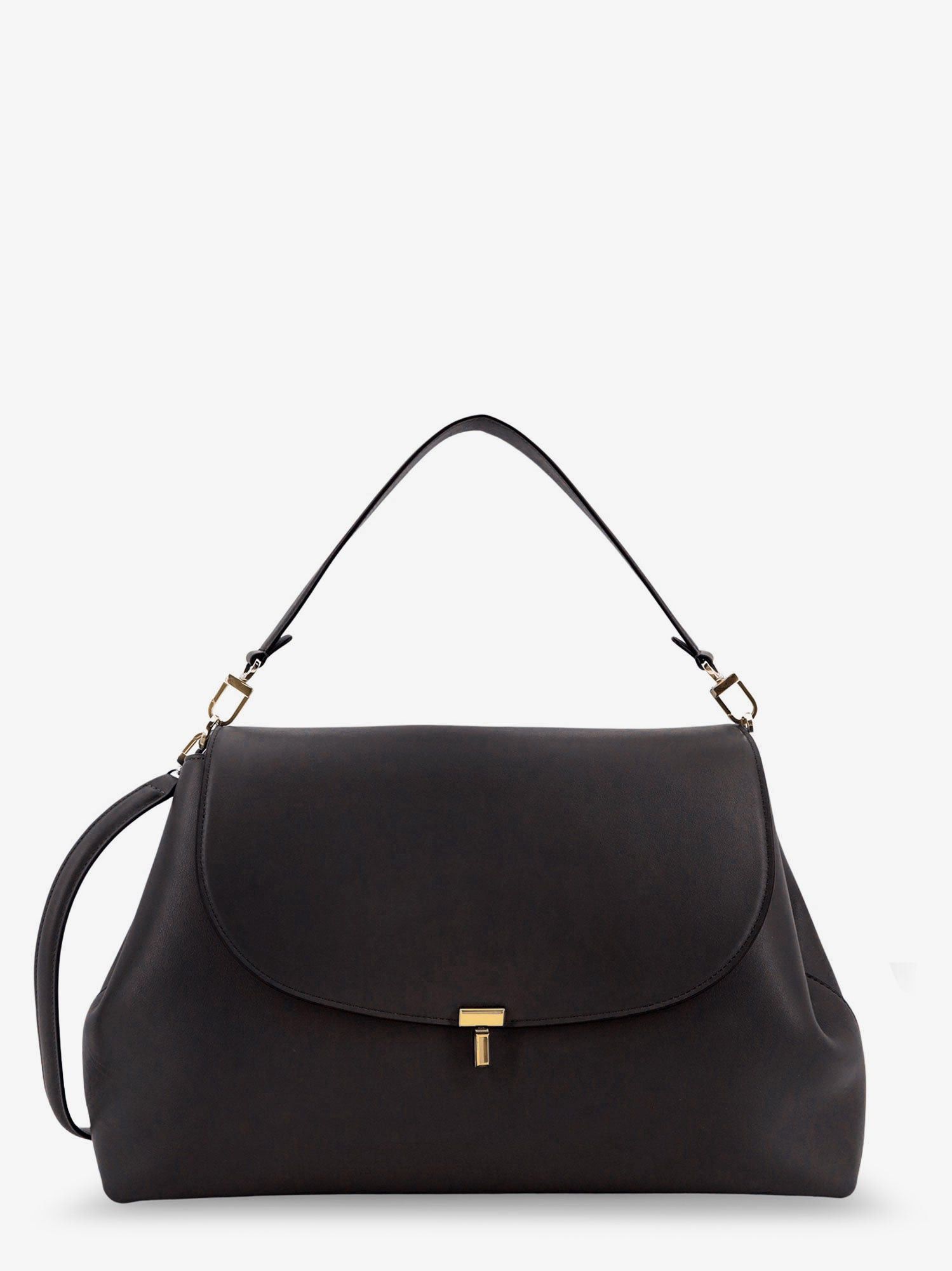 Toteme T-Lock Leather Shoulder Bag Size ONE SIZE - 1 Thumbnail