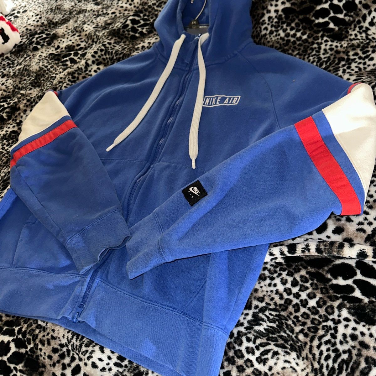 Nike Nike Air Royal Blue Zip Up Hoodie Size US M / EU 48-50 / 2 - 3 Thumbnail