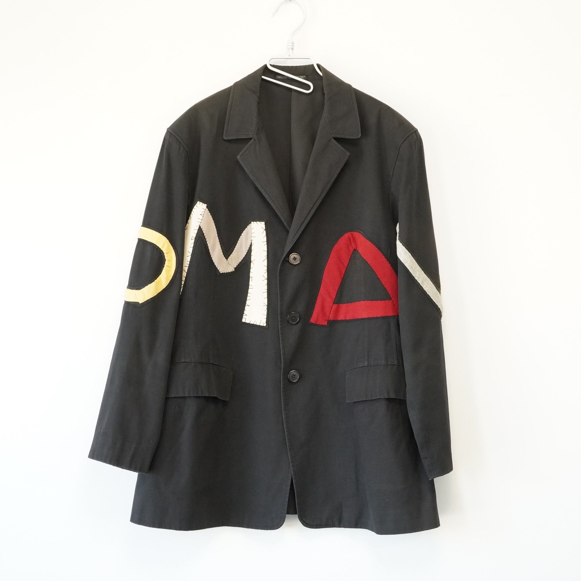Yohji Yamamoto Yohji Yamamoto Letter Patch Jacket Size US M / EU 48-50 / 2 - 1 Thumbnail