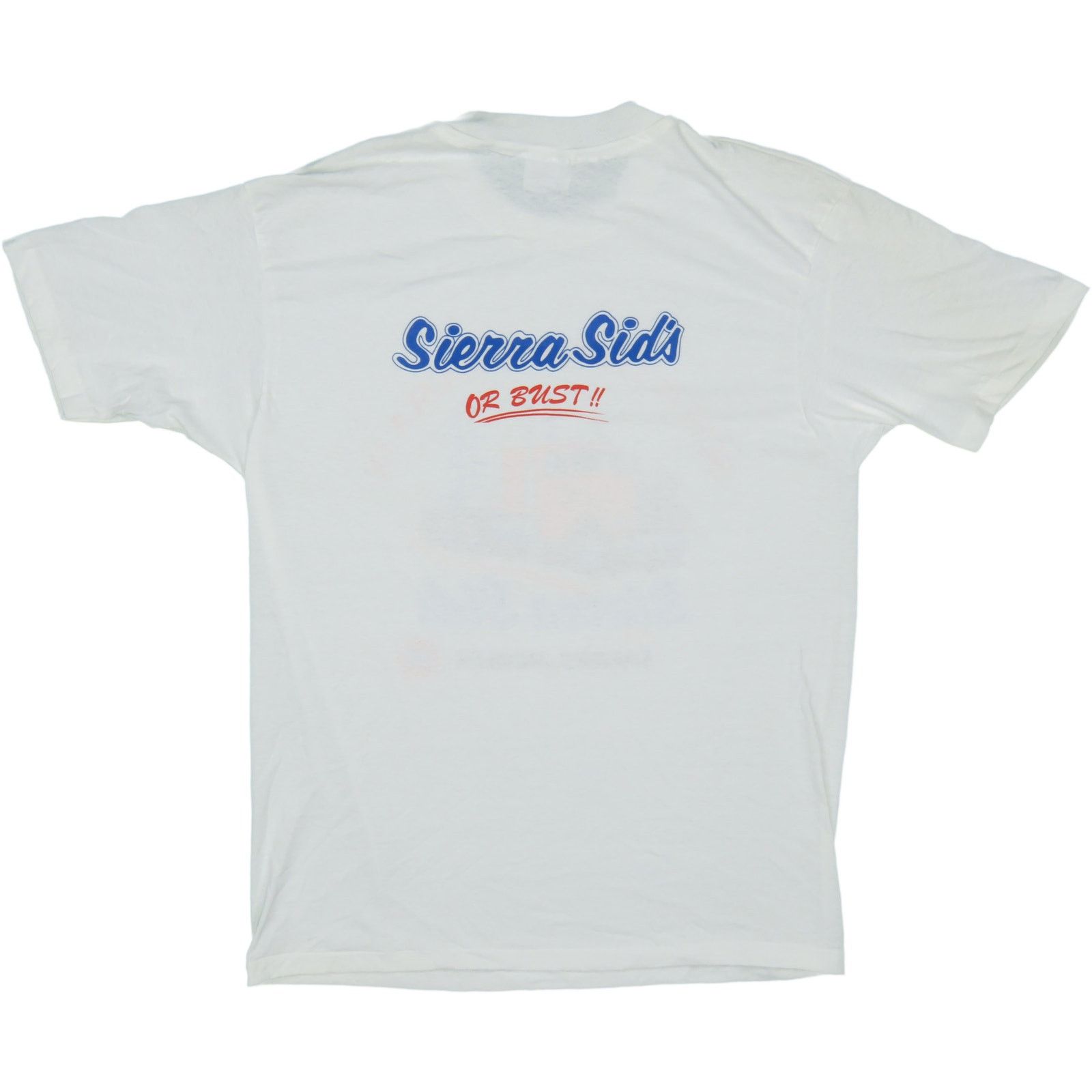 Hanes 90s Vintage Super Truck A Rama Sierra Sid's Sparks T Shirt Size US L / EU 52-54 / 3 - 3 Thumbnail