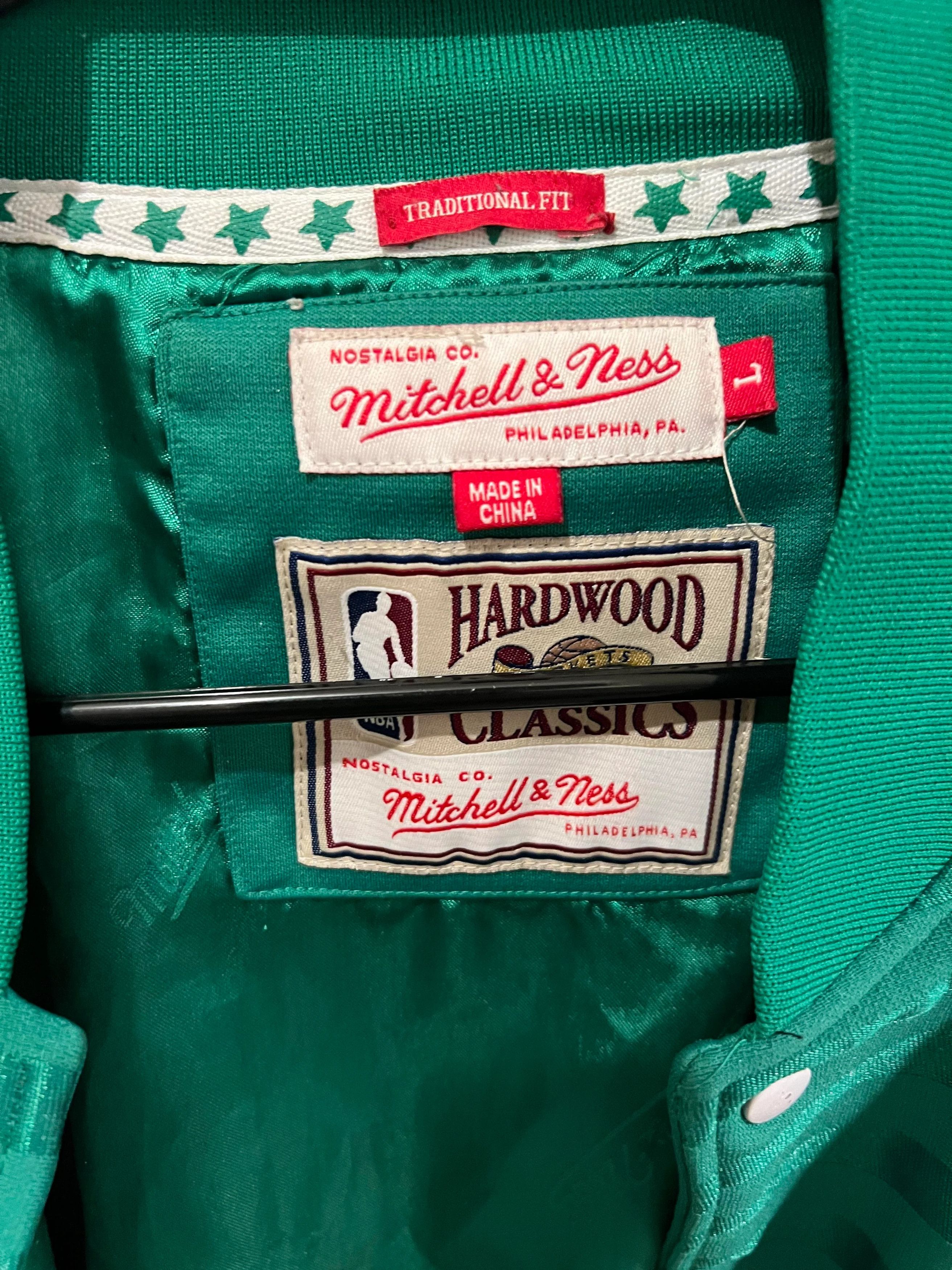 Mitchell & Ness Boston Celtics Mitchell & Ness Hardwood Classics NBA Jacket Size US L / EU 52-54 / 3 - 4 Thumbnail