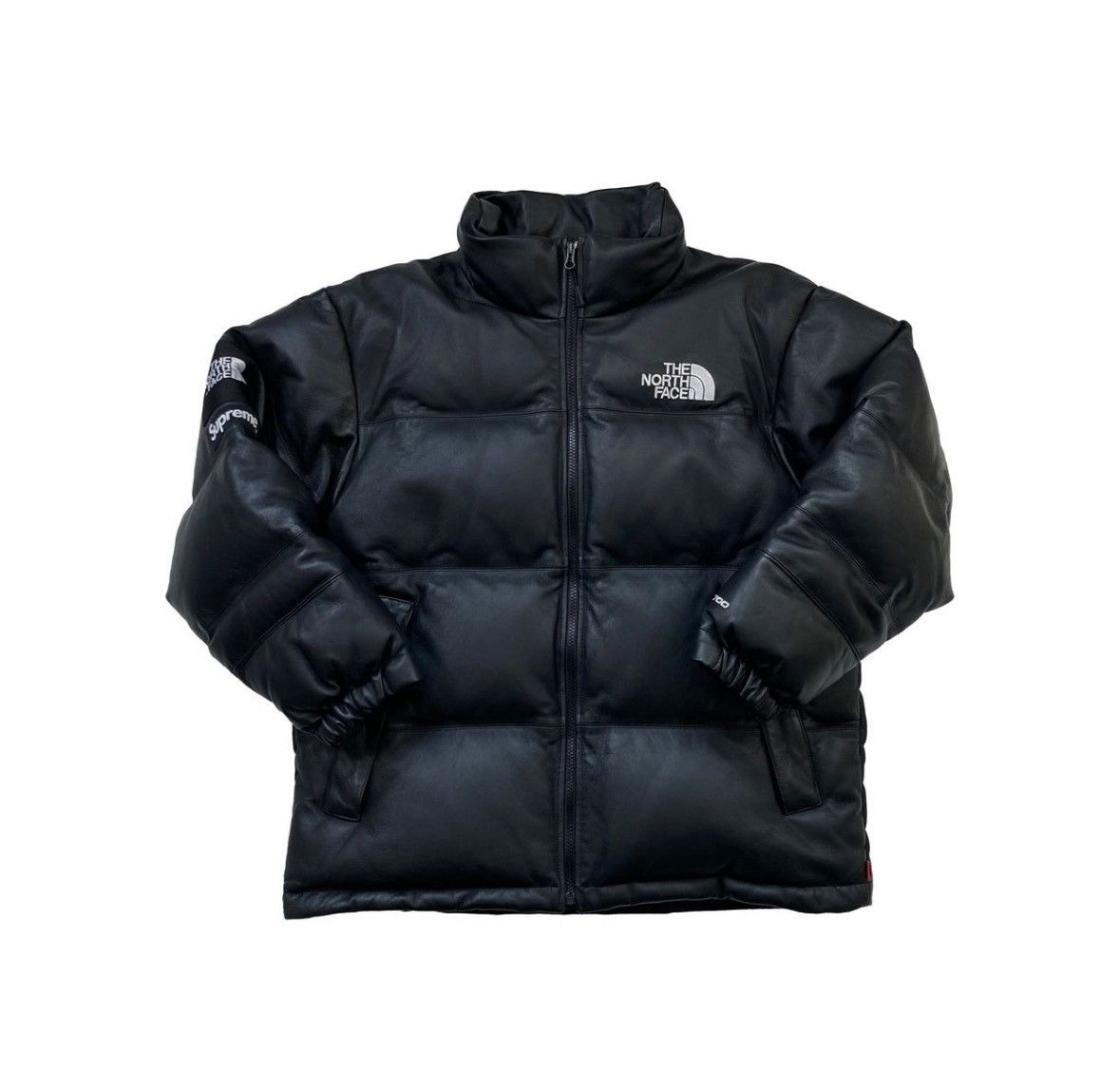 Supreme × The North Face Supreme x The North Face - Leather Nuptse Jacket Size US XL / EU 56 / 4 - 13 Thumbnail