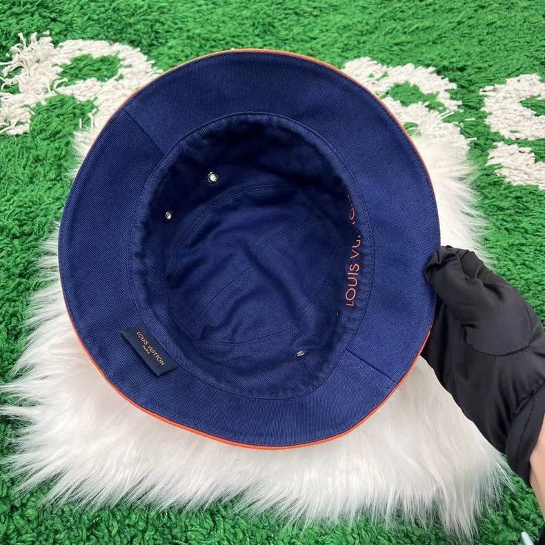 Louis Vuitton Louis Vuitton Reversible Logo Fisherman Hat-2506 Size ONE SIZE - 4 Thumbnail
