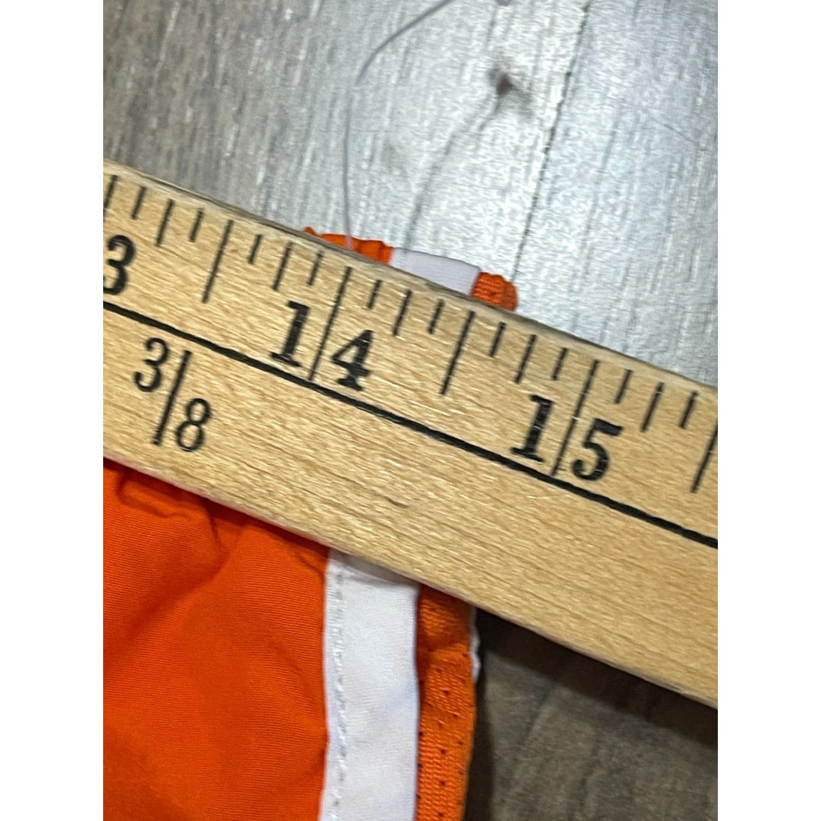 Nike Nike Shorts Women's Medium Orange Dri Fit Pull On Logo Size 32" / US 10 / IT 46 - 7 Thumbnail