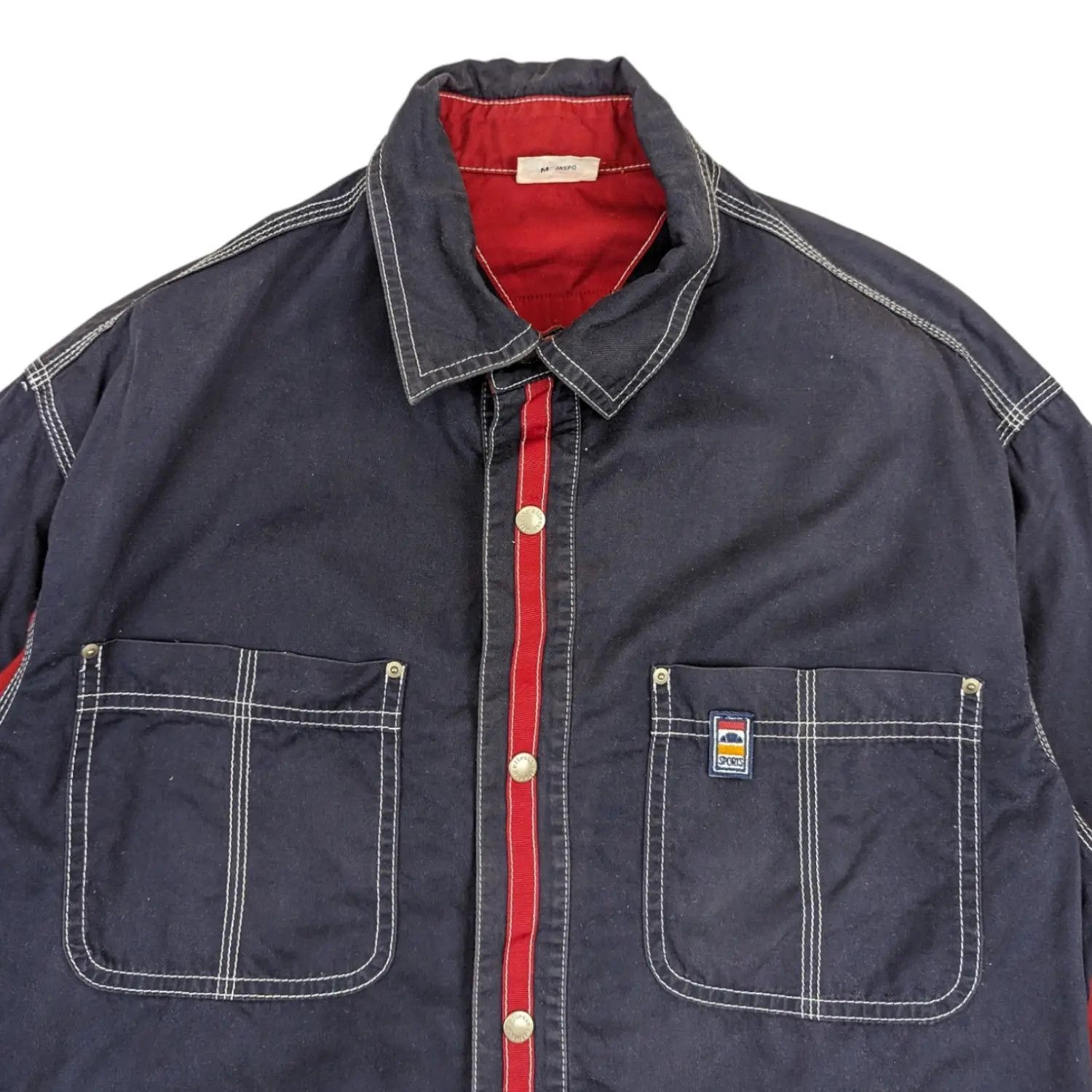 Ellesse ELLESSE Button Up Shirt Style Jacket Size US M / EU 48-50 / 2 - 4 Thumbnail