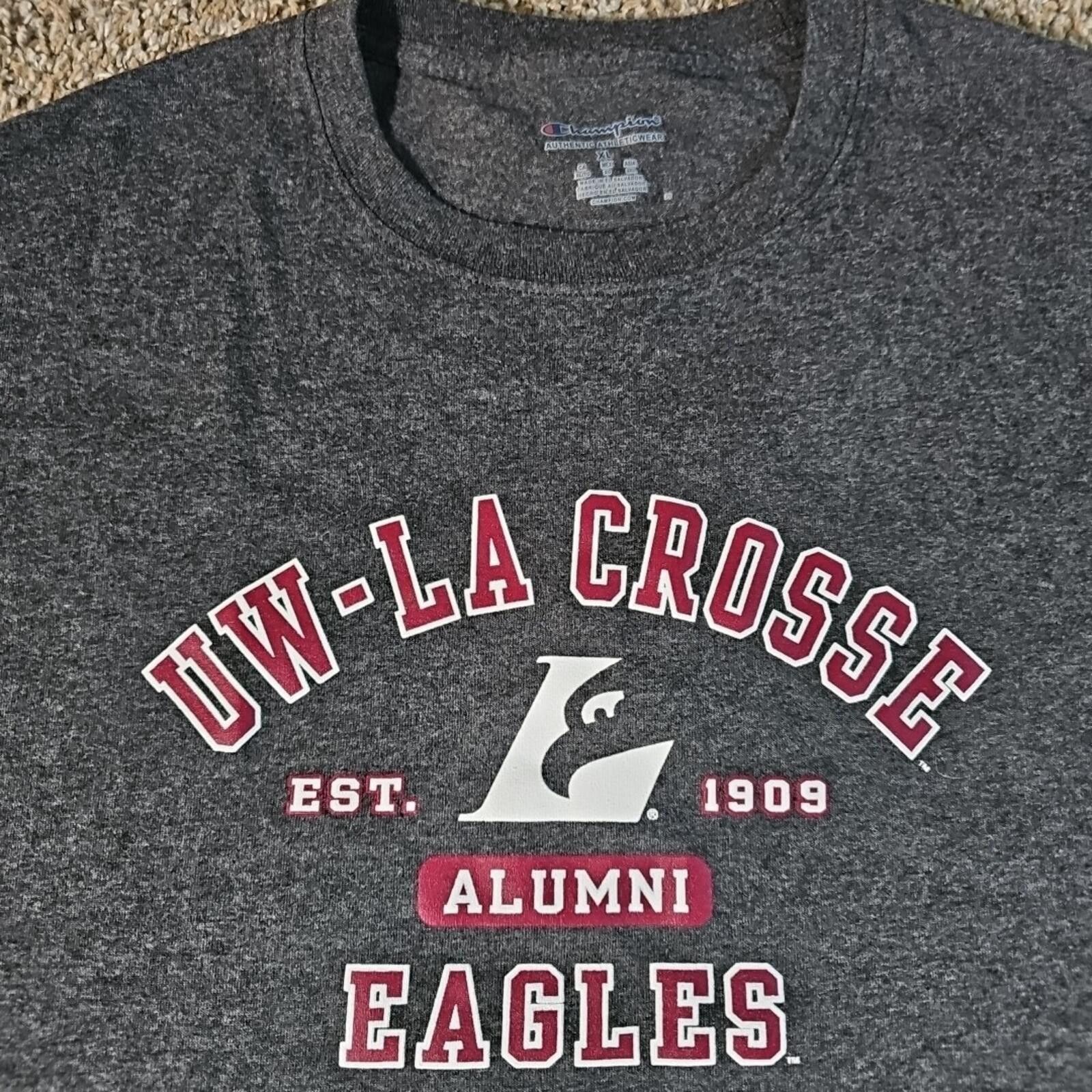 Champion Champion XL Tshirt UW LaCrosse Eagles Size ONE SIZE - 2 Thumbnail