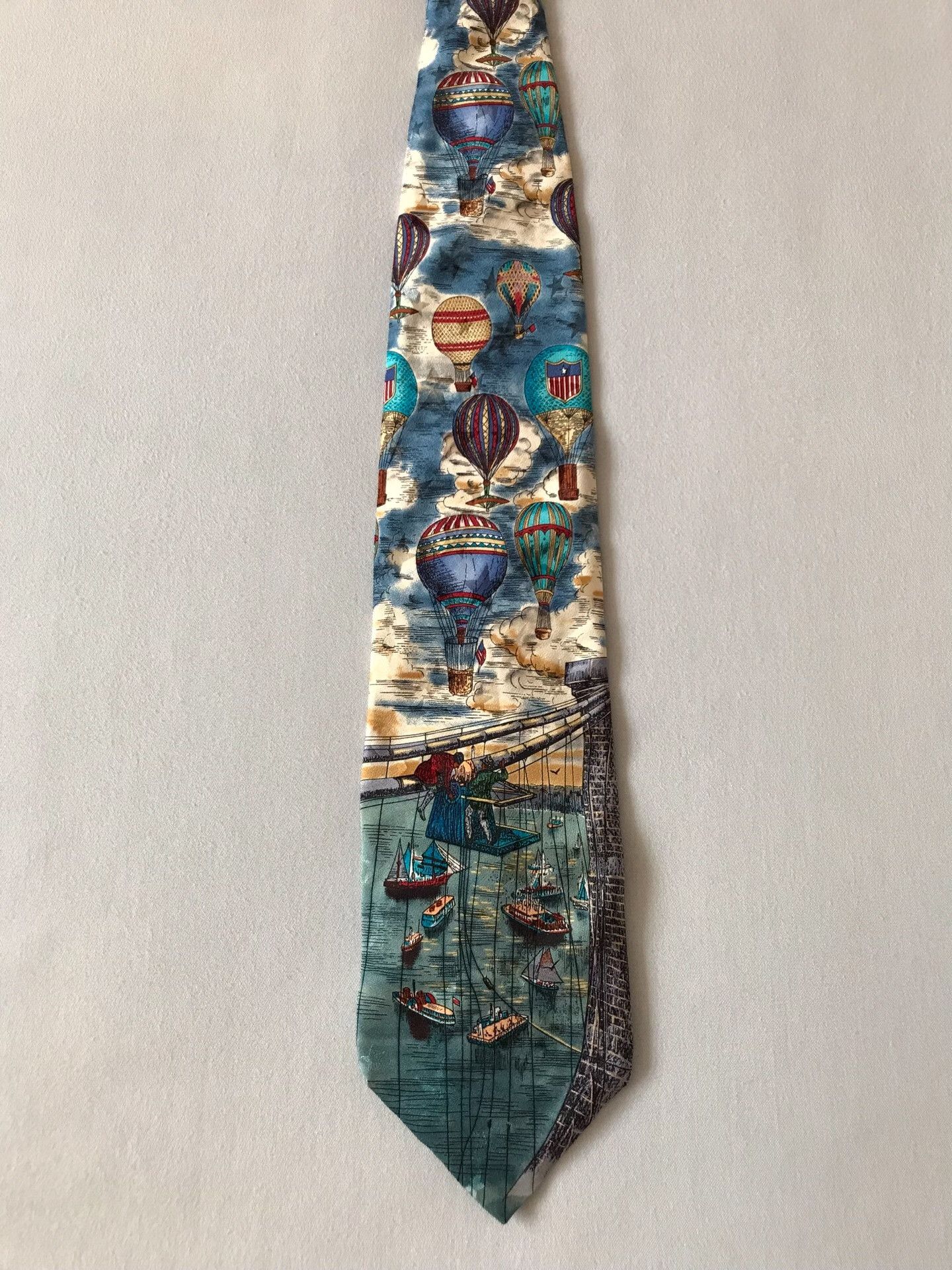 Vintage Vintage American Tango Silk Tie Size ONE SIZE - 1 Thumbnail