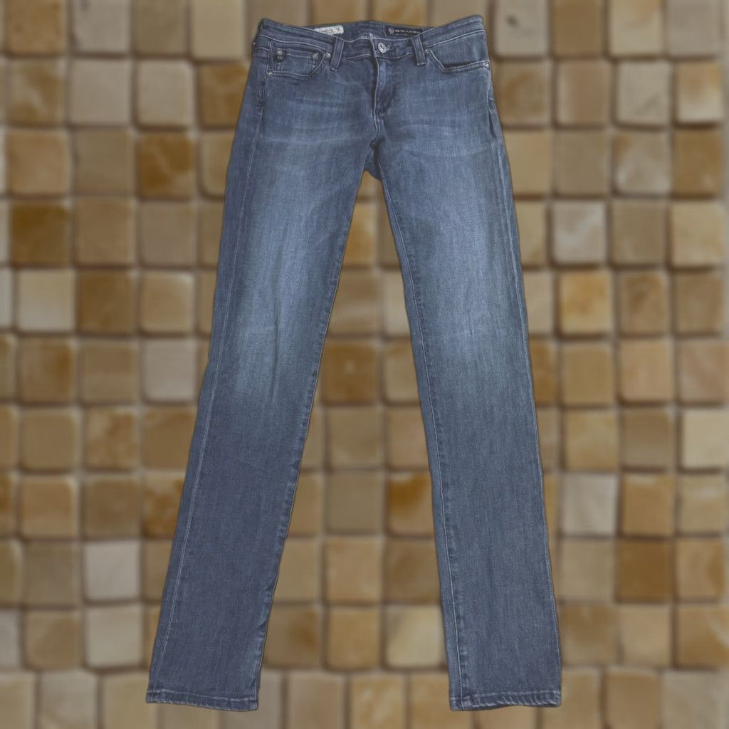 Vintage AG Adriano Goldschmied Jeans The Legging Super Skinny 27R Gray Womens Size 27" / US 4 / IT 40 - 1 Thumbnail