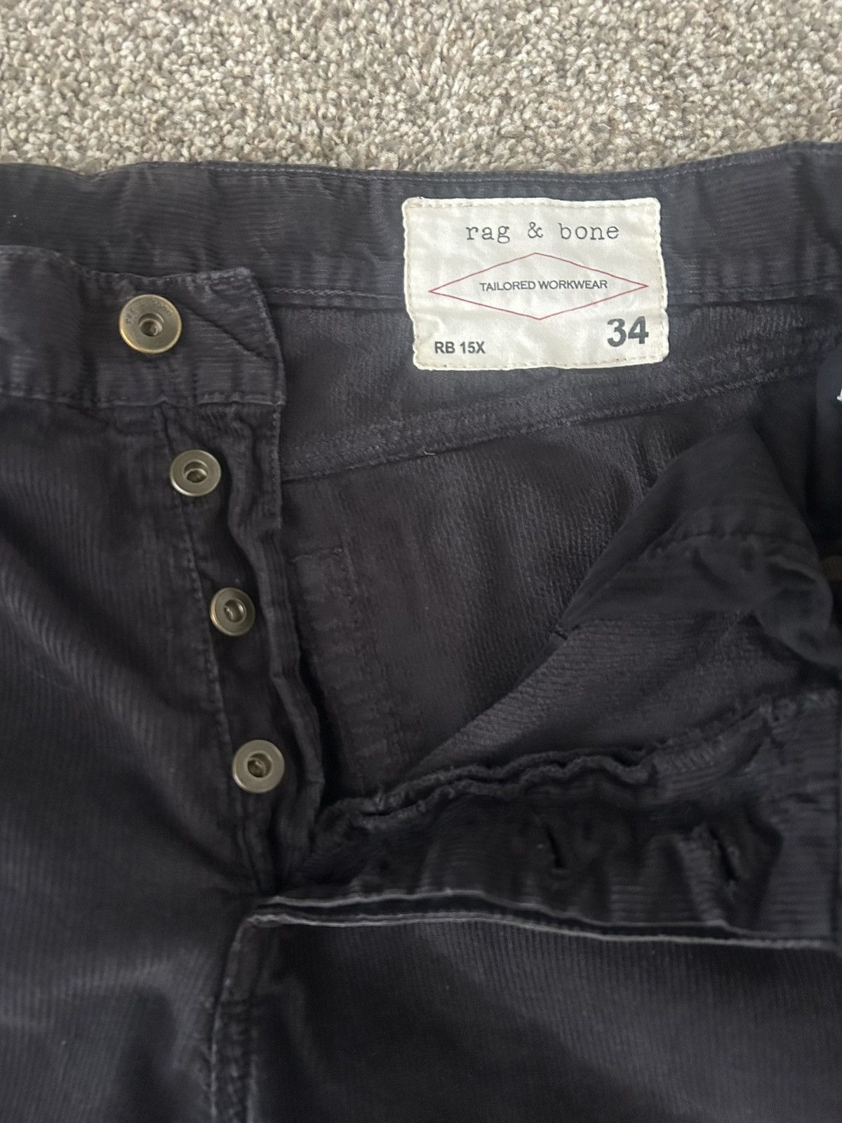 Rag & Bone Rag & Bone Corduroy Size US 34 / EU 50 - 2 Thumbnail