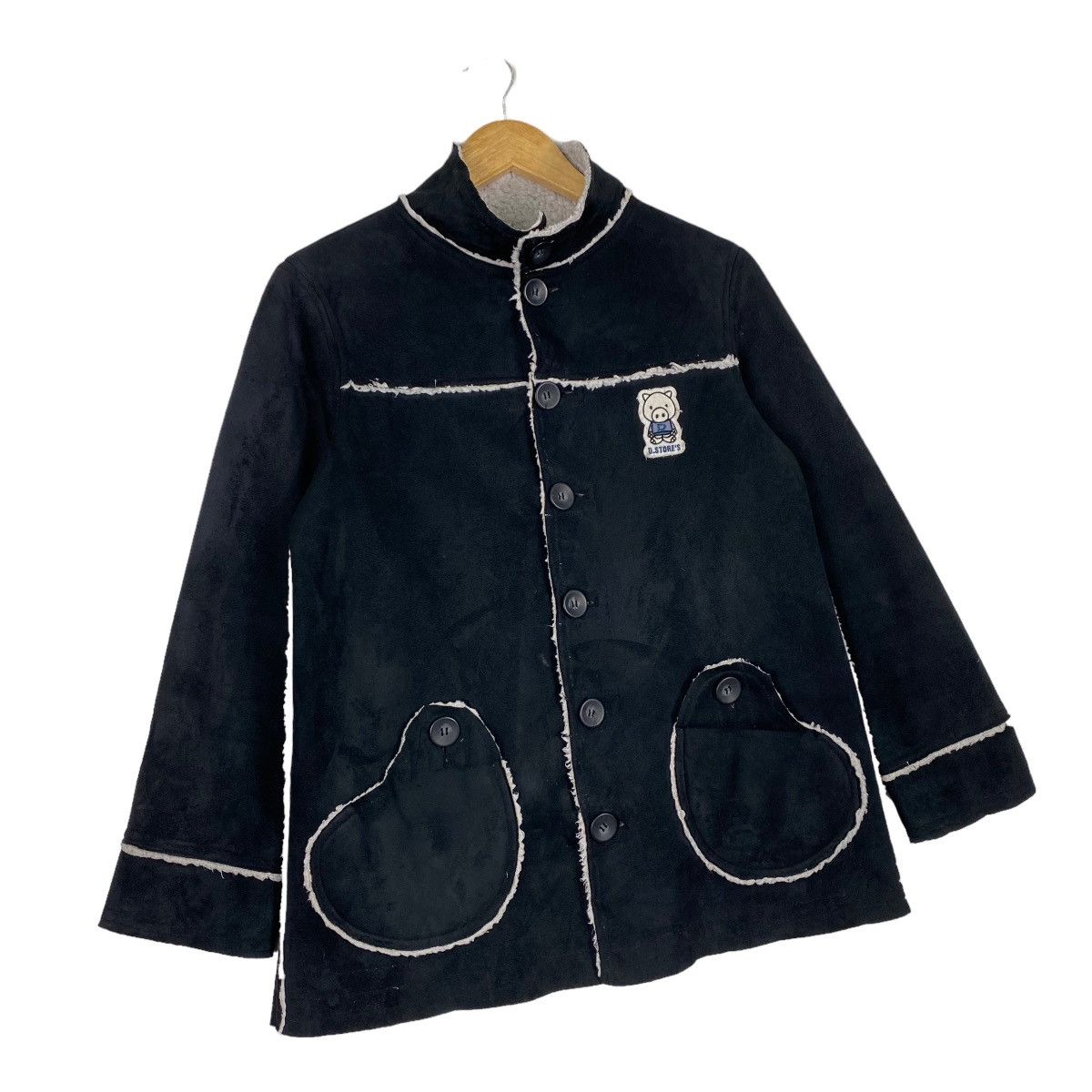 Japanese Brand DRUG STORE JAPANASE SHERPA LINING BUTTON JACKET Size US M / EU 48-50 / 2 - 3 Thumbnail